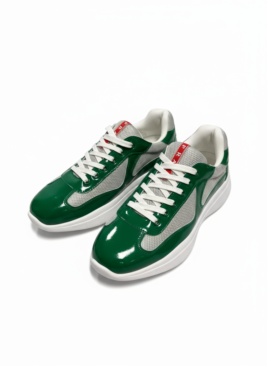 Prada Green Sneakers