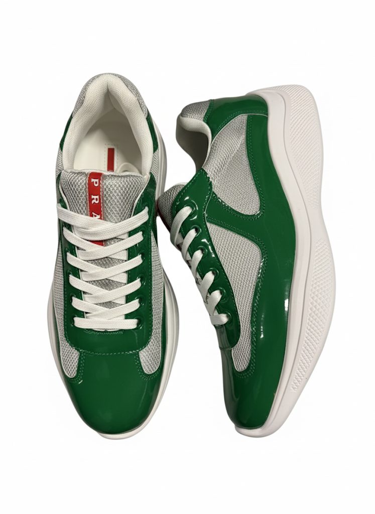 Prada Green Sneakers