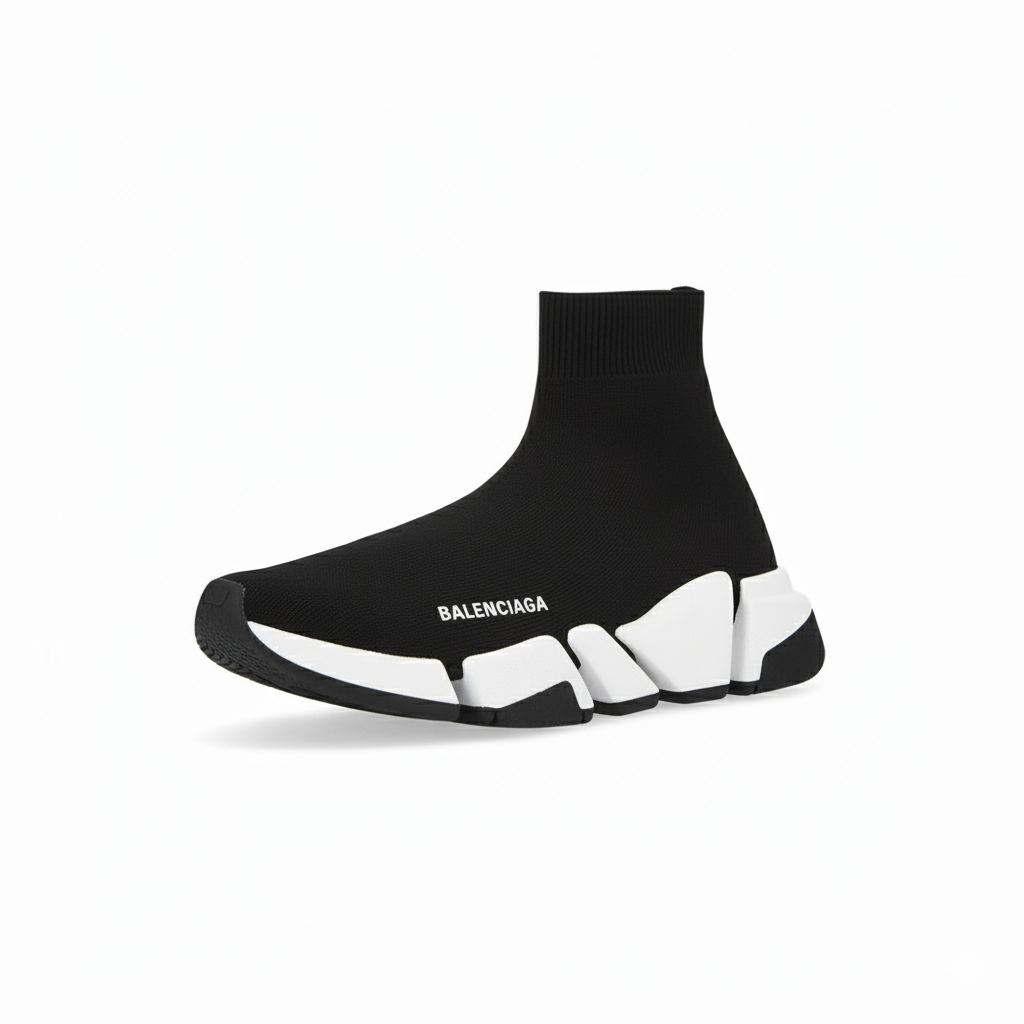 Balenciaga Speed Trainer 2.0 Schwarz weiß