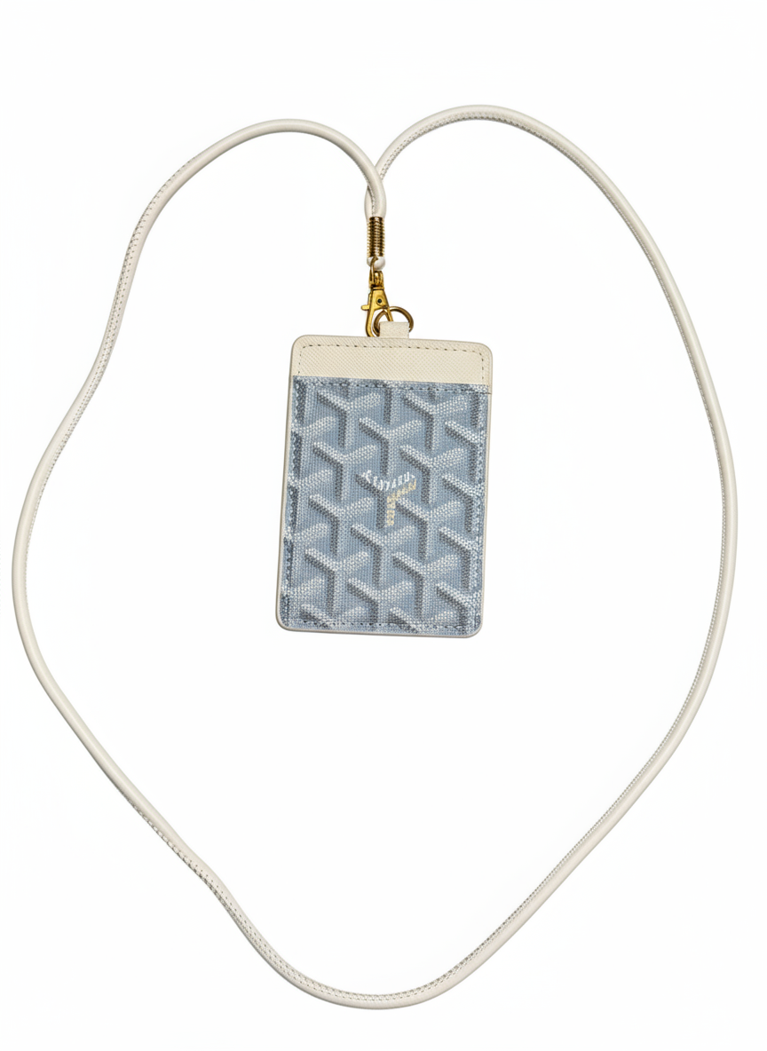 Goyard Card Holder with Lanyard