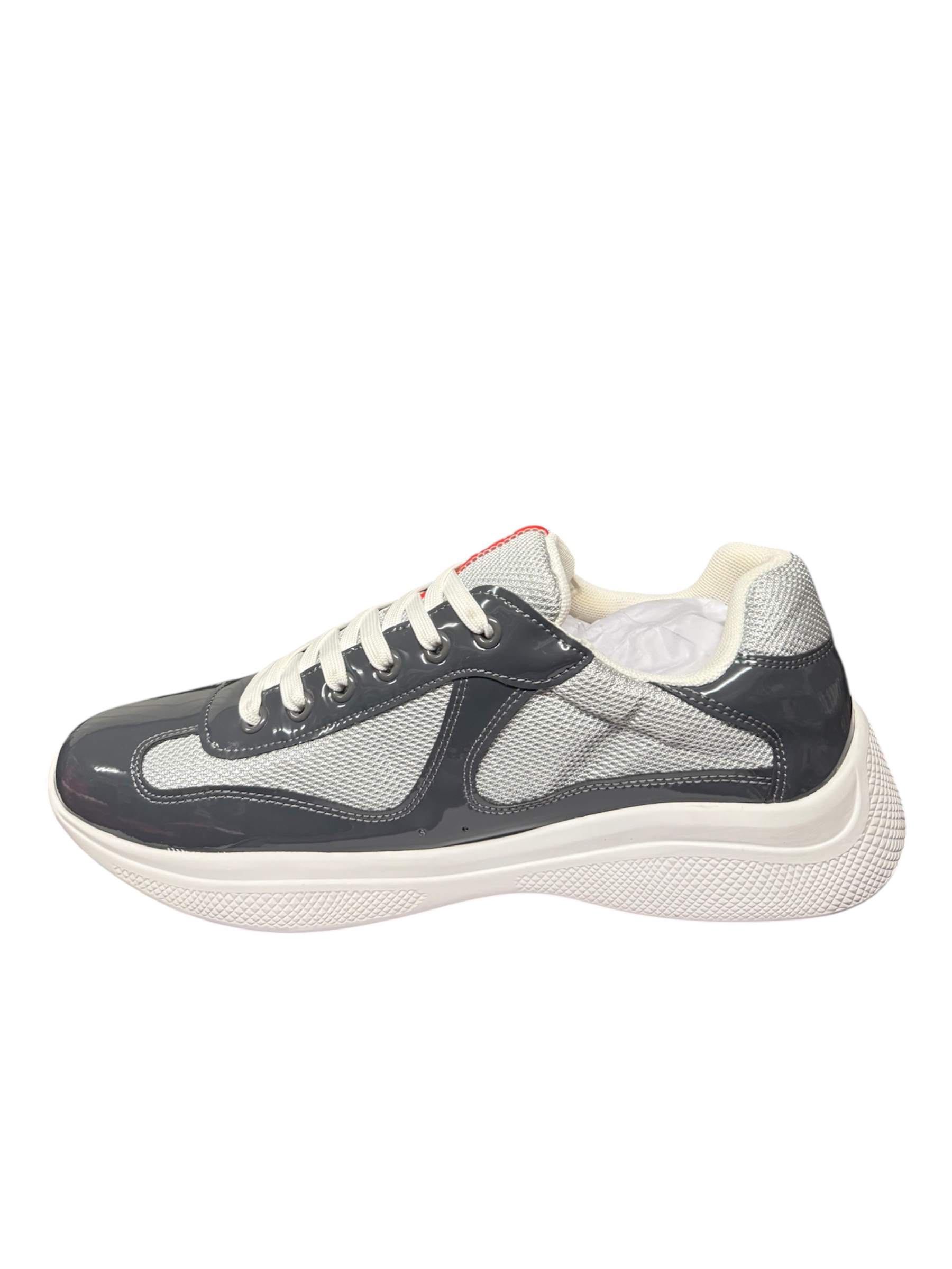 Prada Cup's Dunkelgrau/Weiß