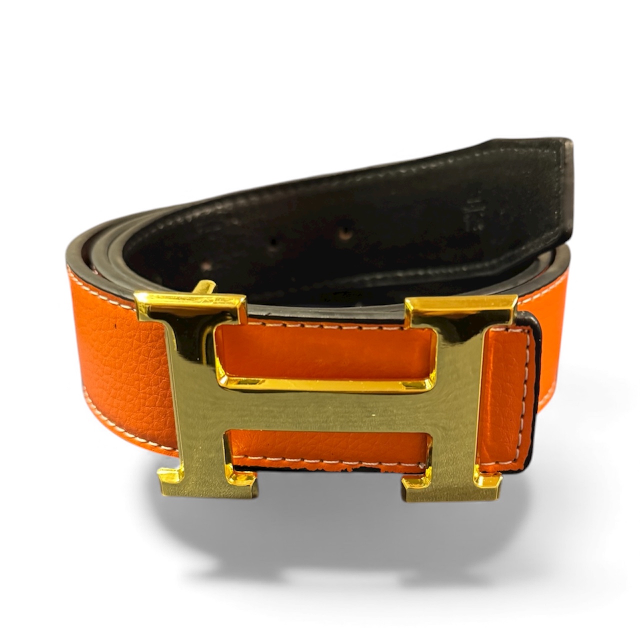 Hermès Orange Gürtel