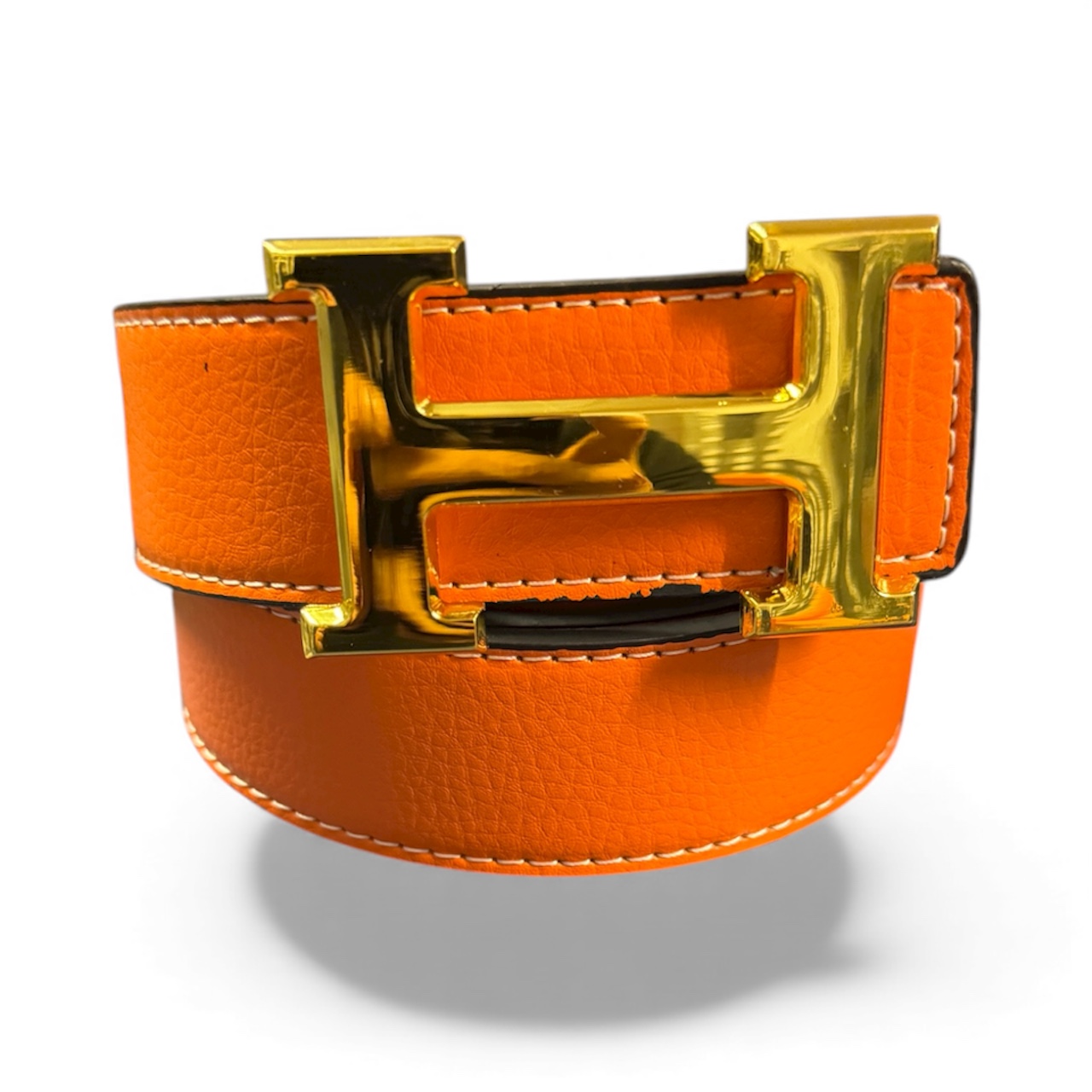 Hermès Orange Gürtel