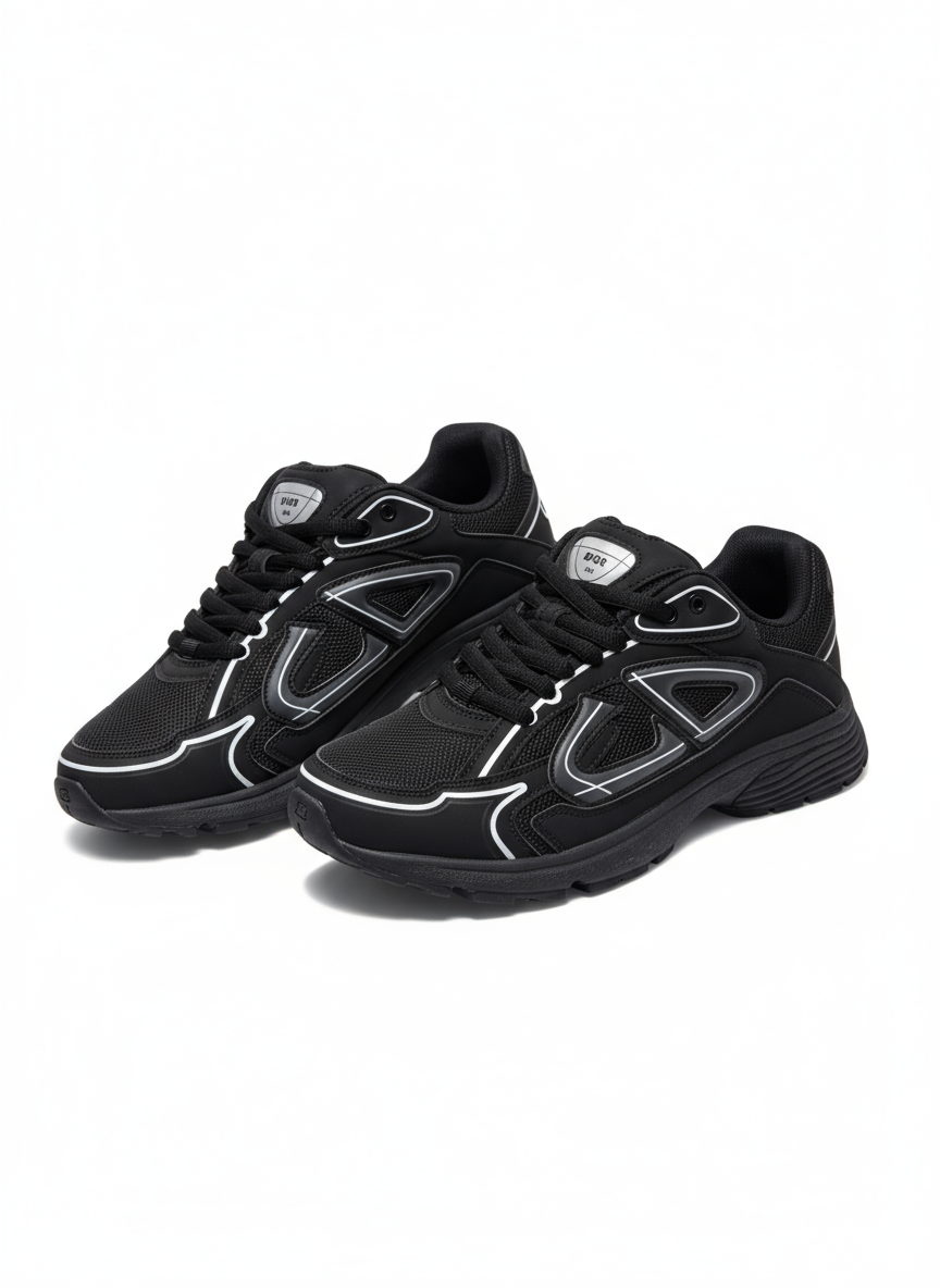 Black Sport Sneakers