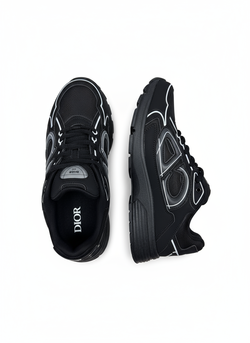 Black Sport Sneakers