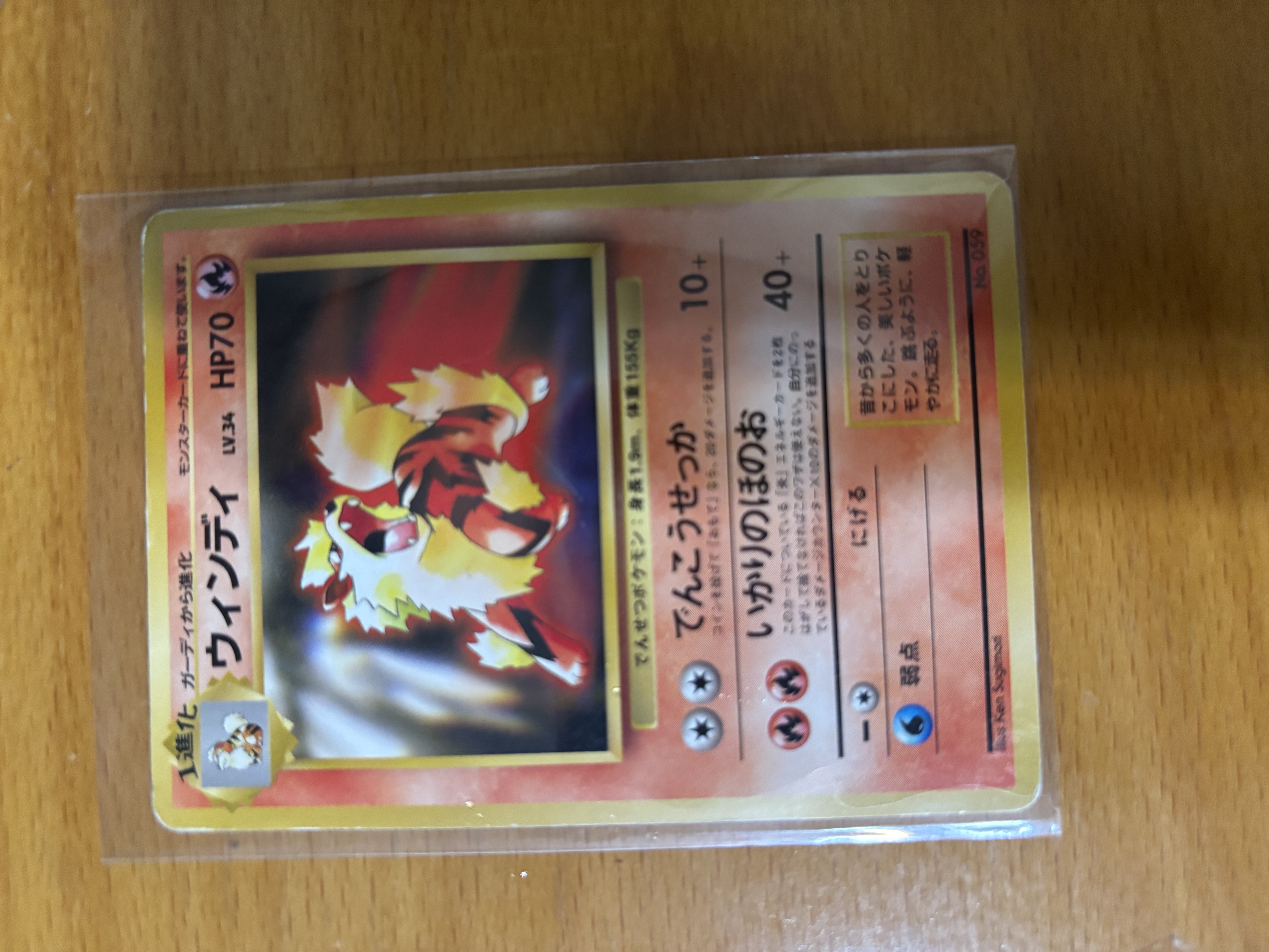 Arcanine promo  