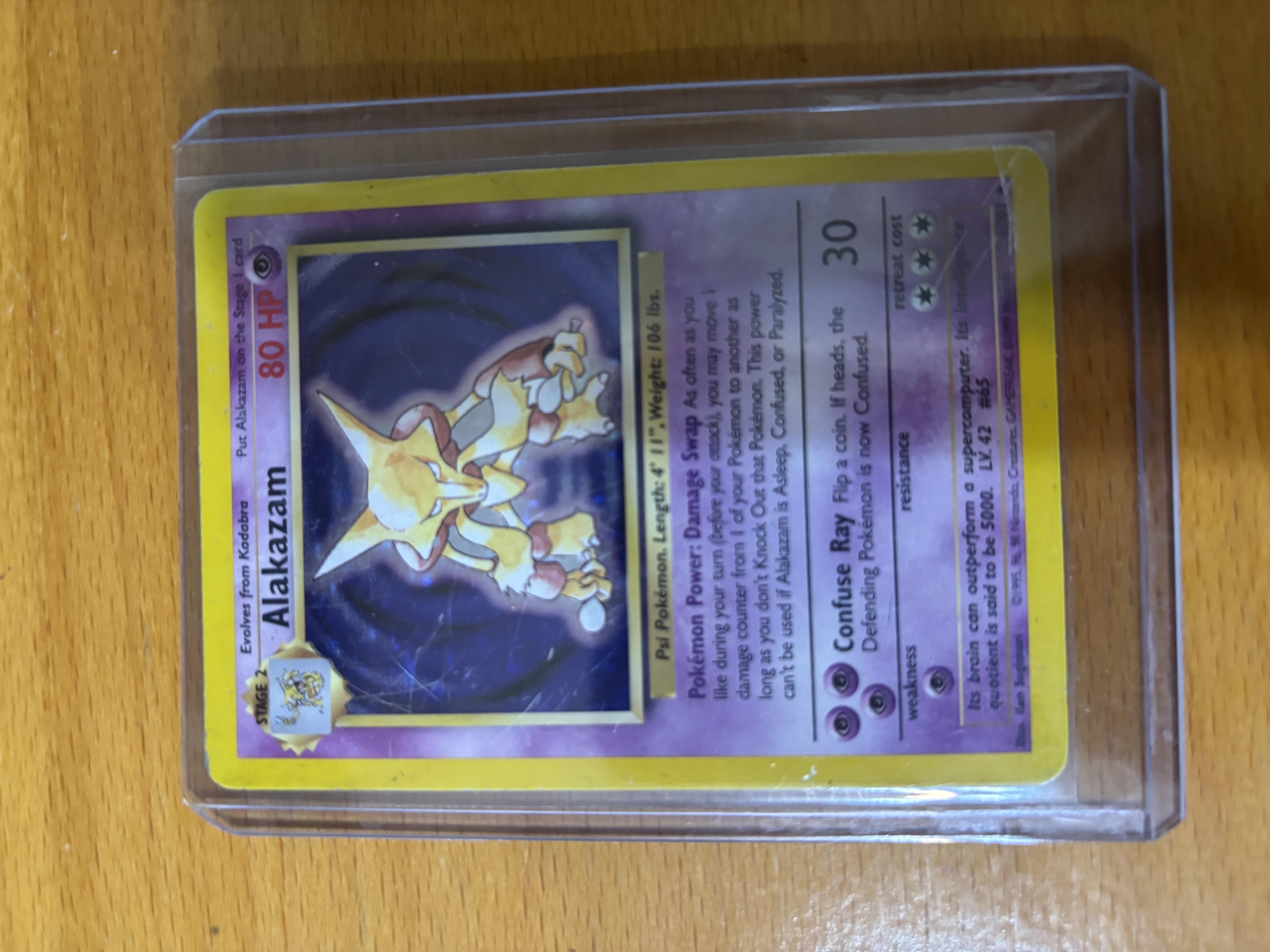 Alakazam Pokémon Card