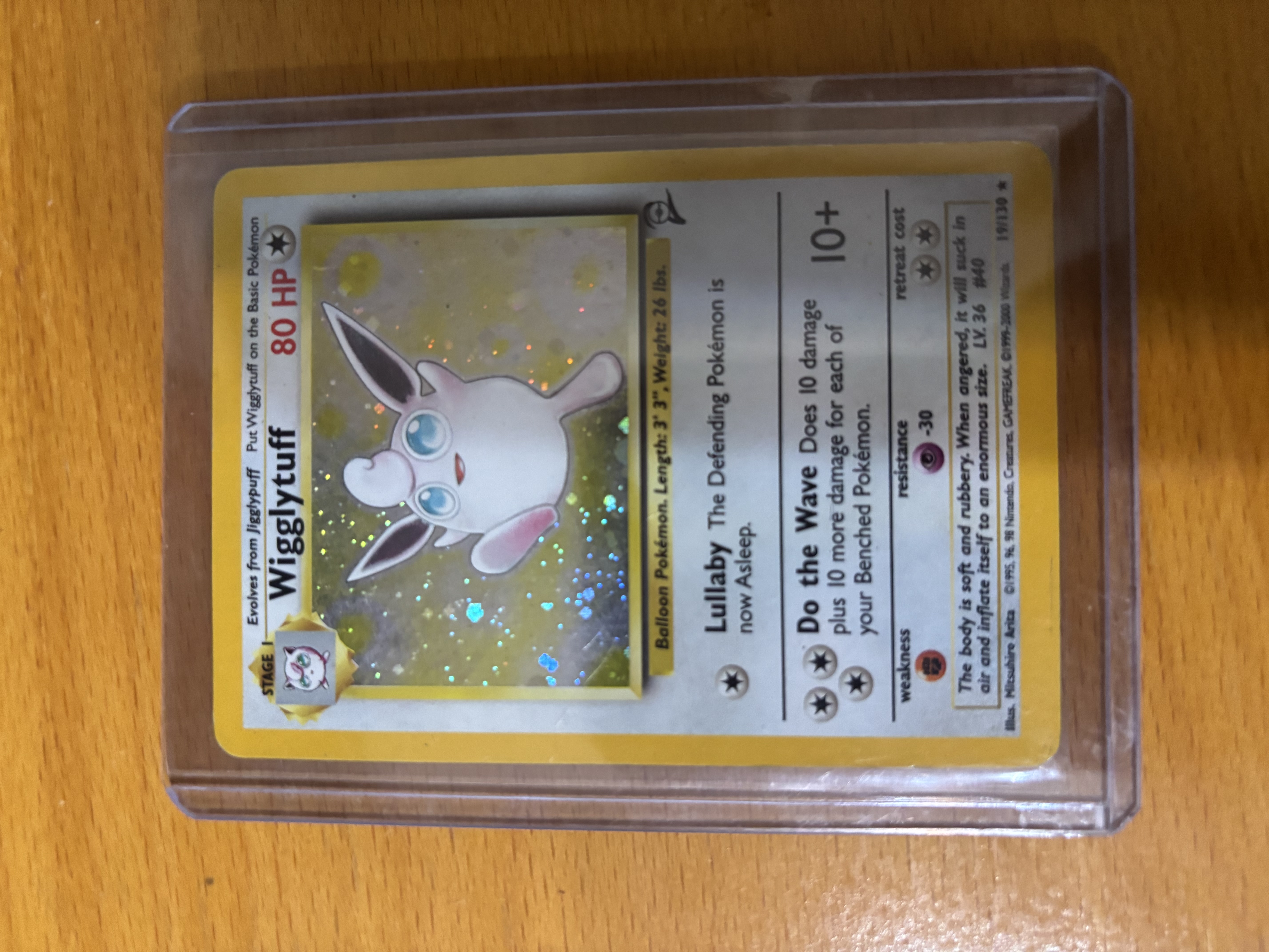 Wigglytuff Pokémon Card