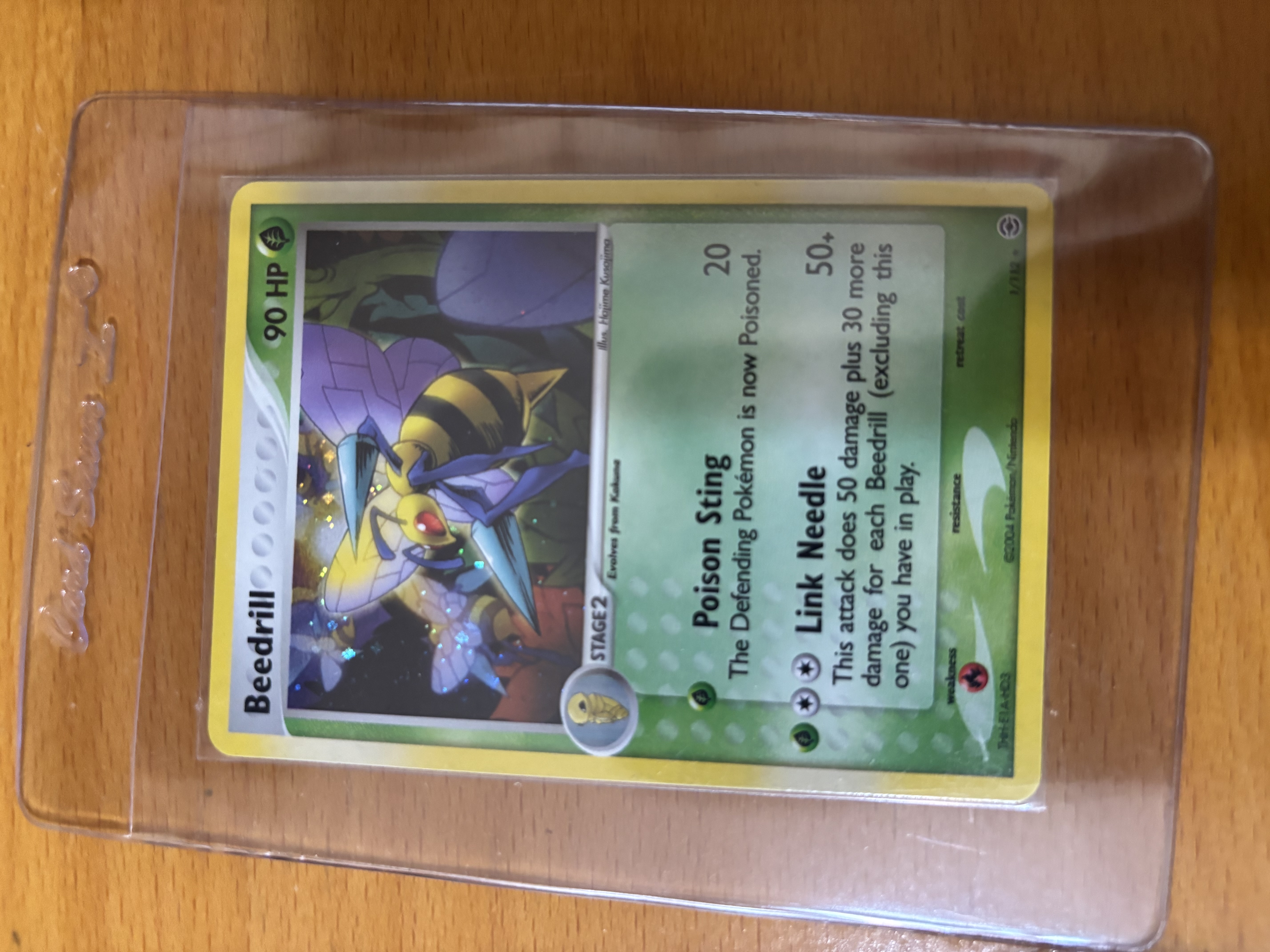 Beedrill Pokémon Card
