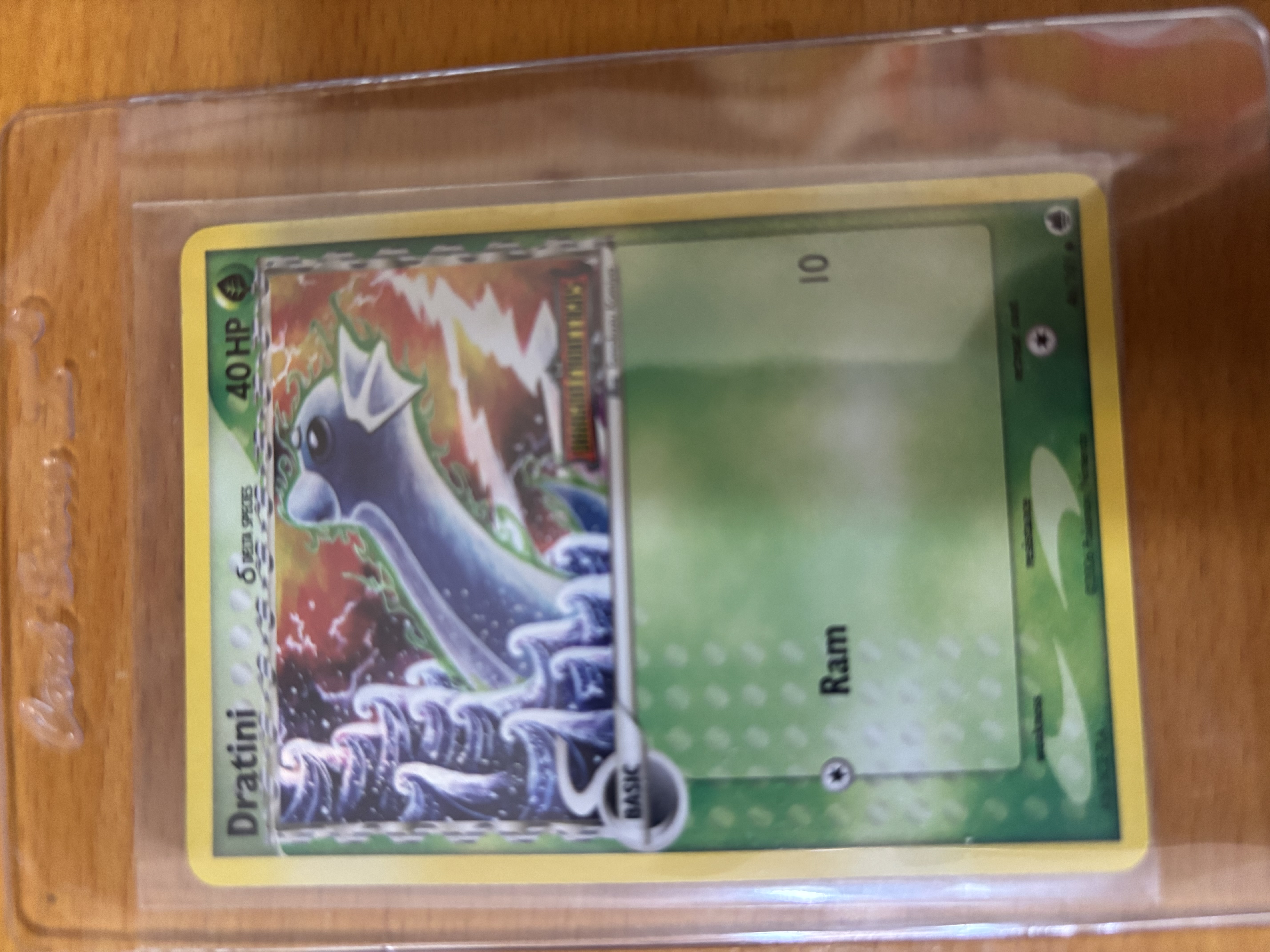 Dratini Pokémon Trading Card
