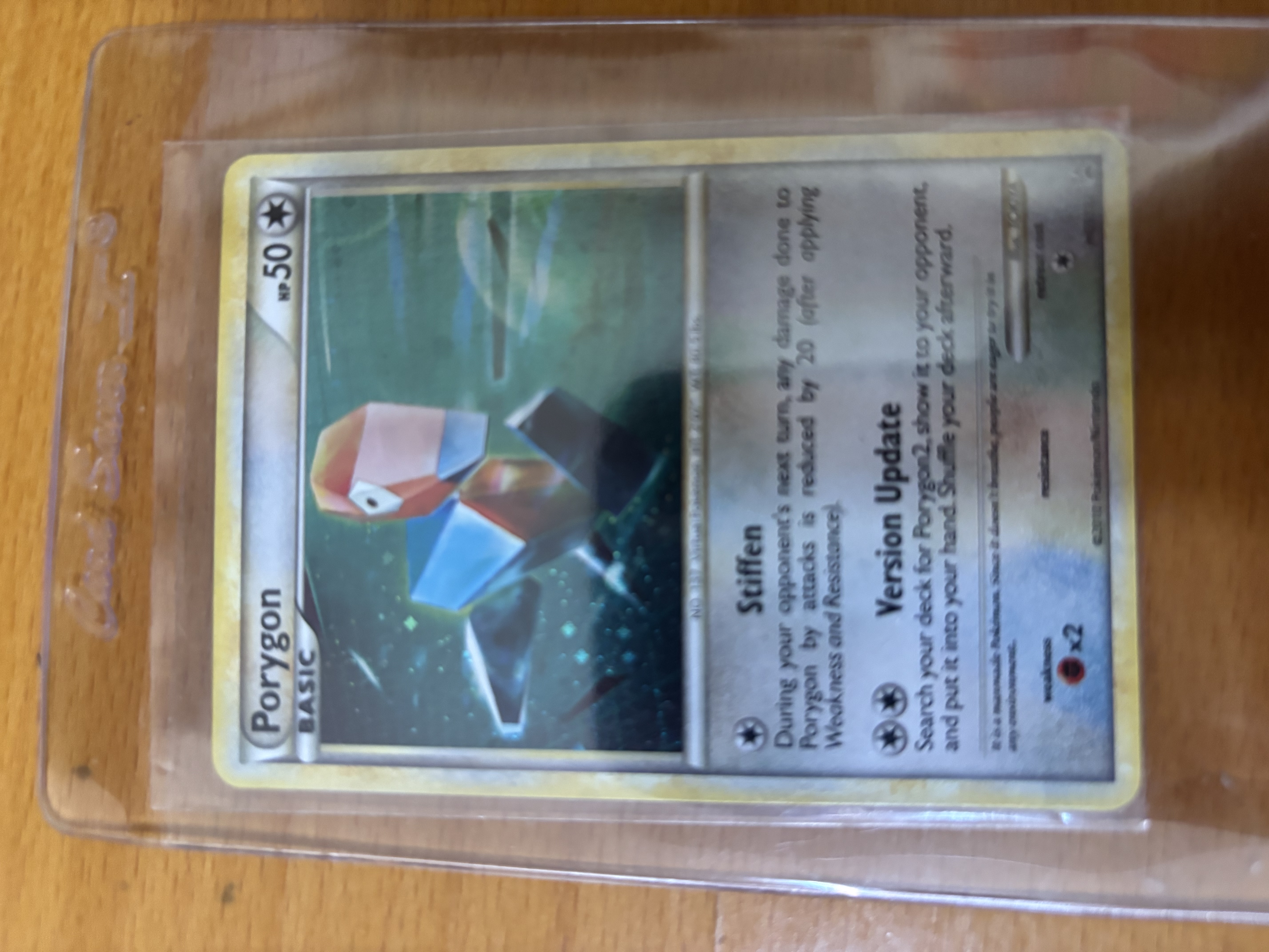 Porygon Pokémon Trading Card