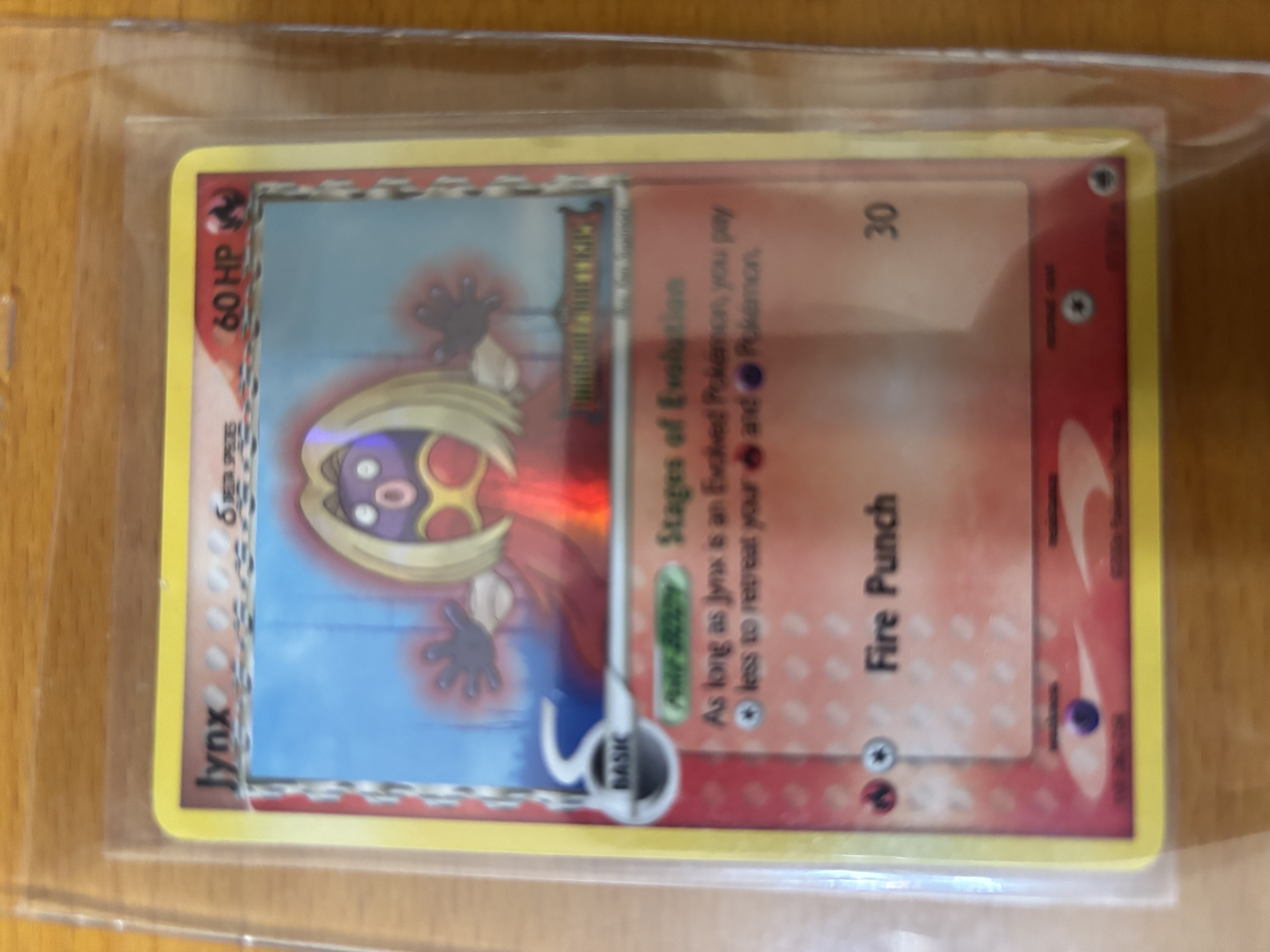 Jynx Pokémon Trading Card delta