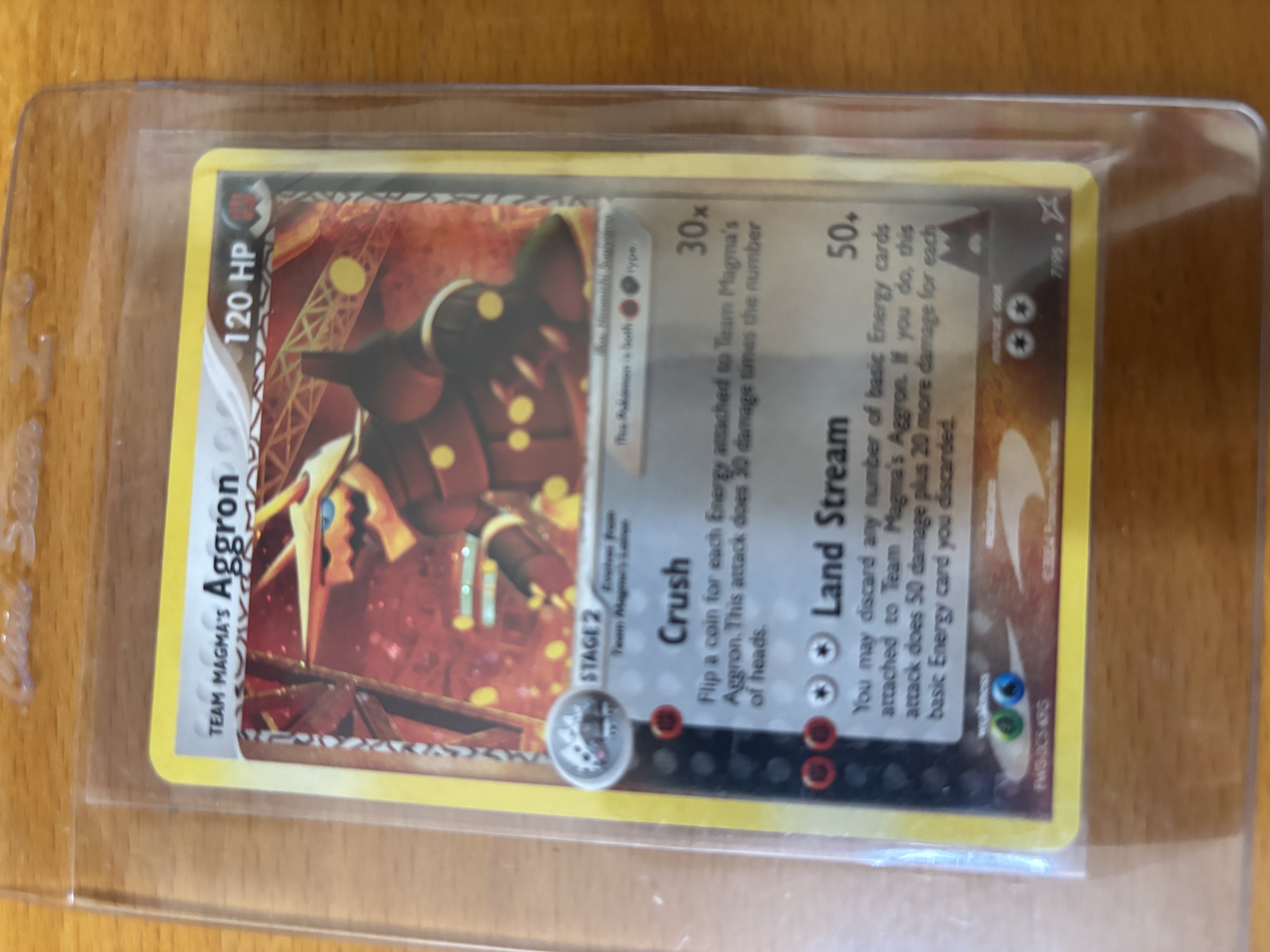 Aggron Pokémon Trading Card