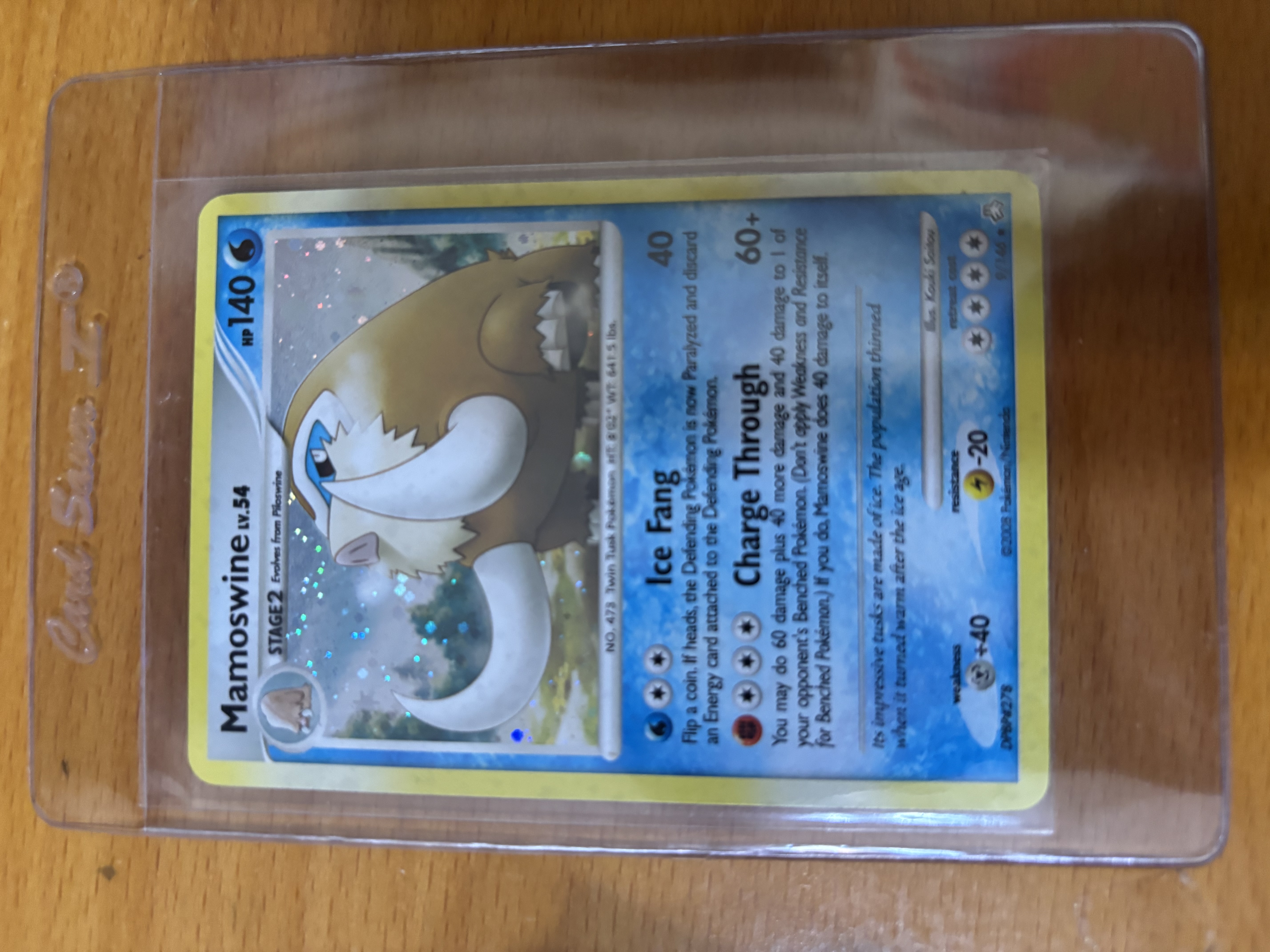 Mamoswine Pokémon Card