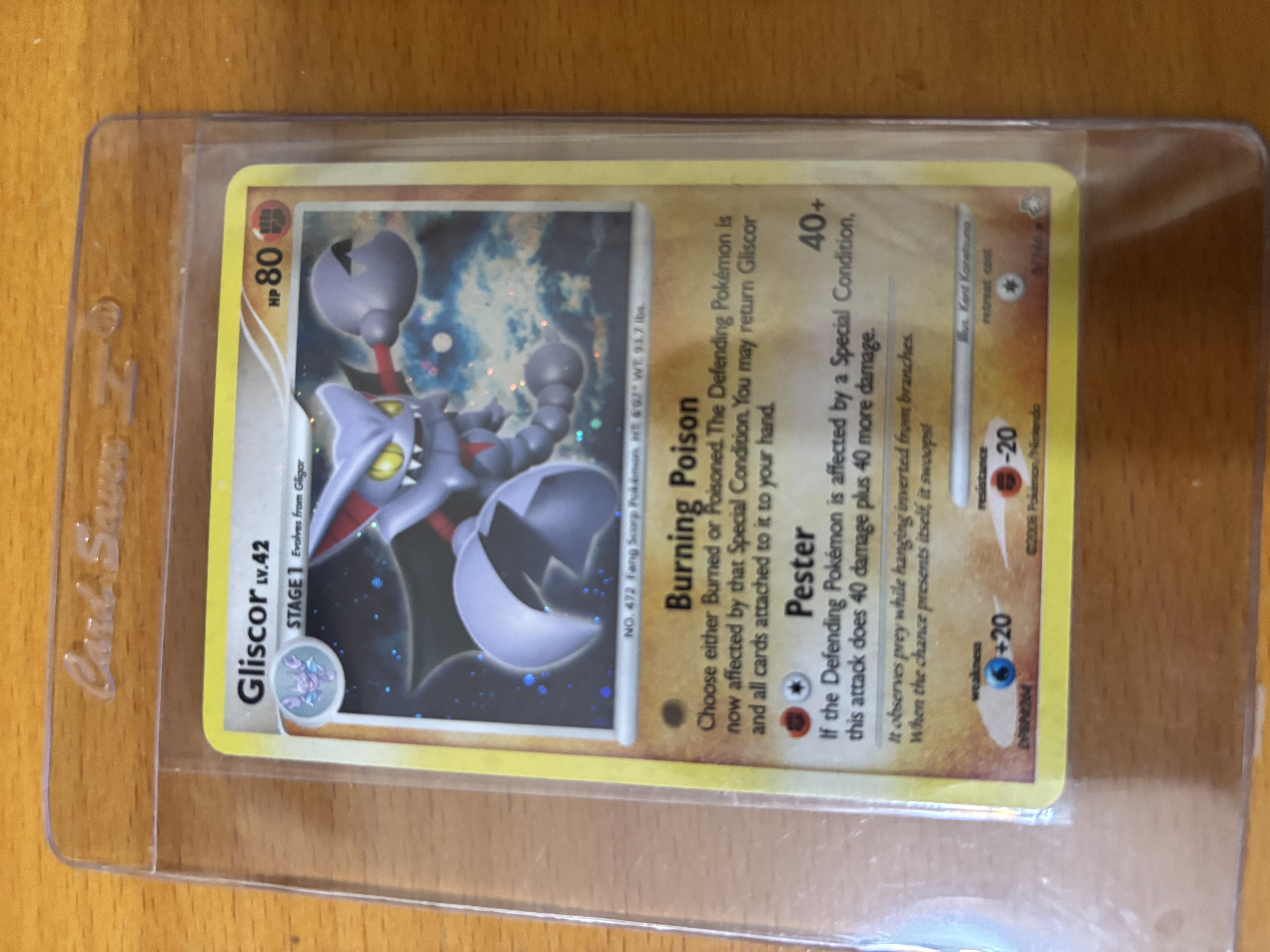Gliscor LV.41 Pokémon Card