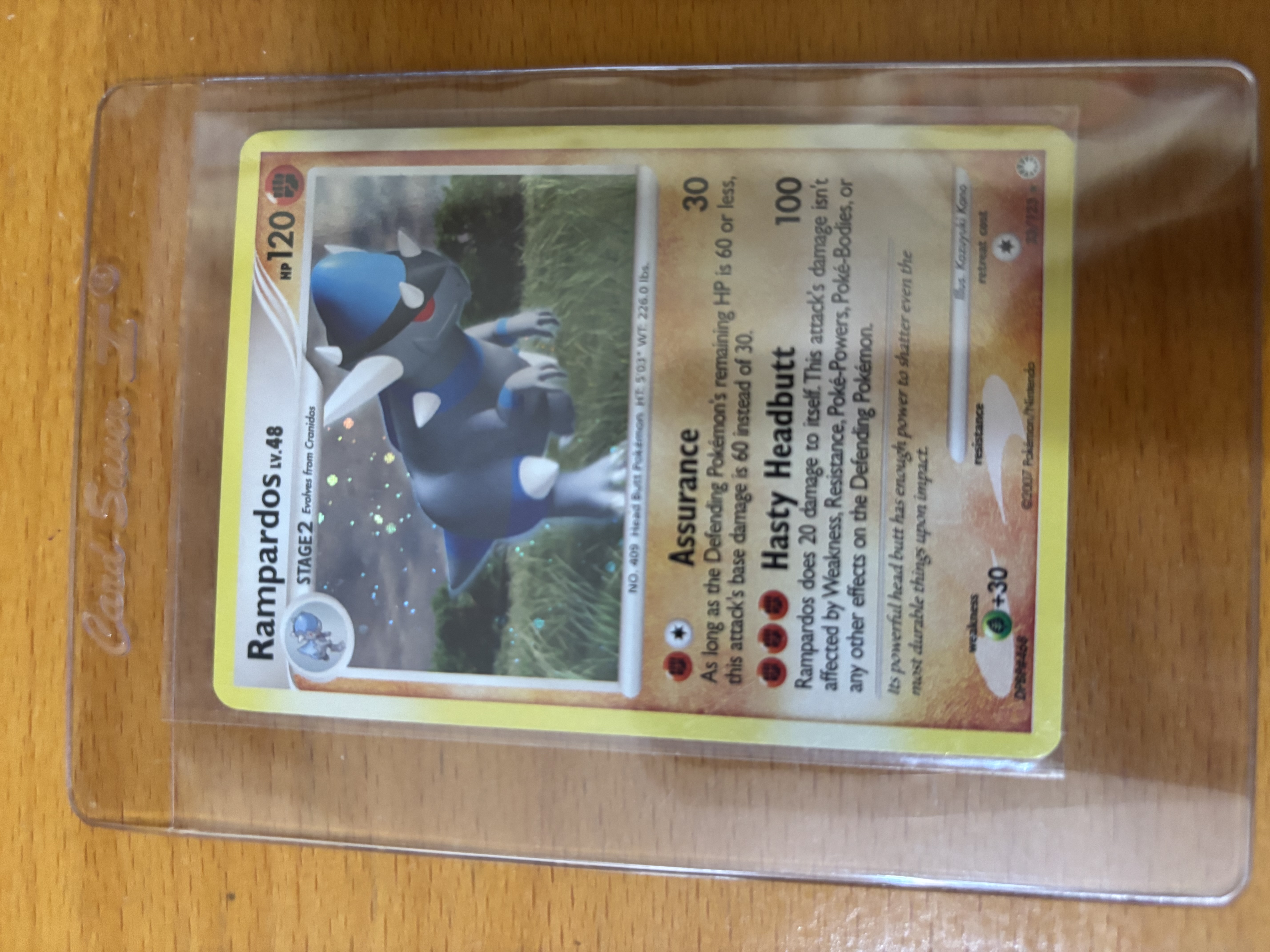 Rampardos Pokémon Trading Card