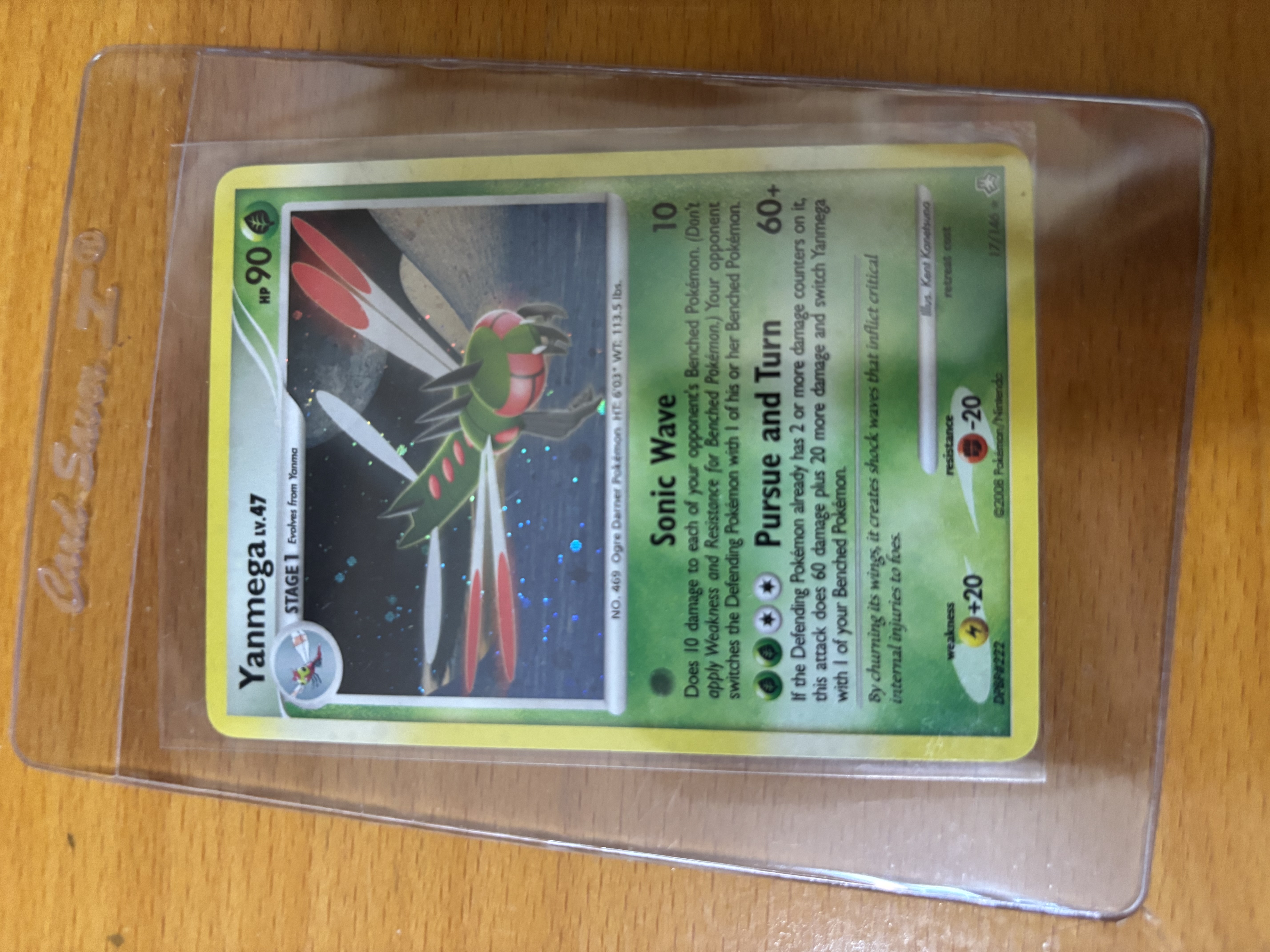 Yanmega Pokémon Trading Card