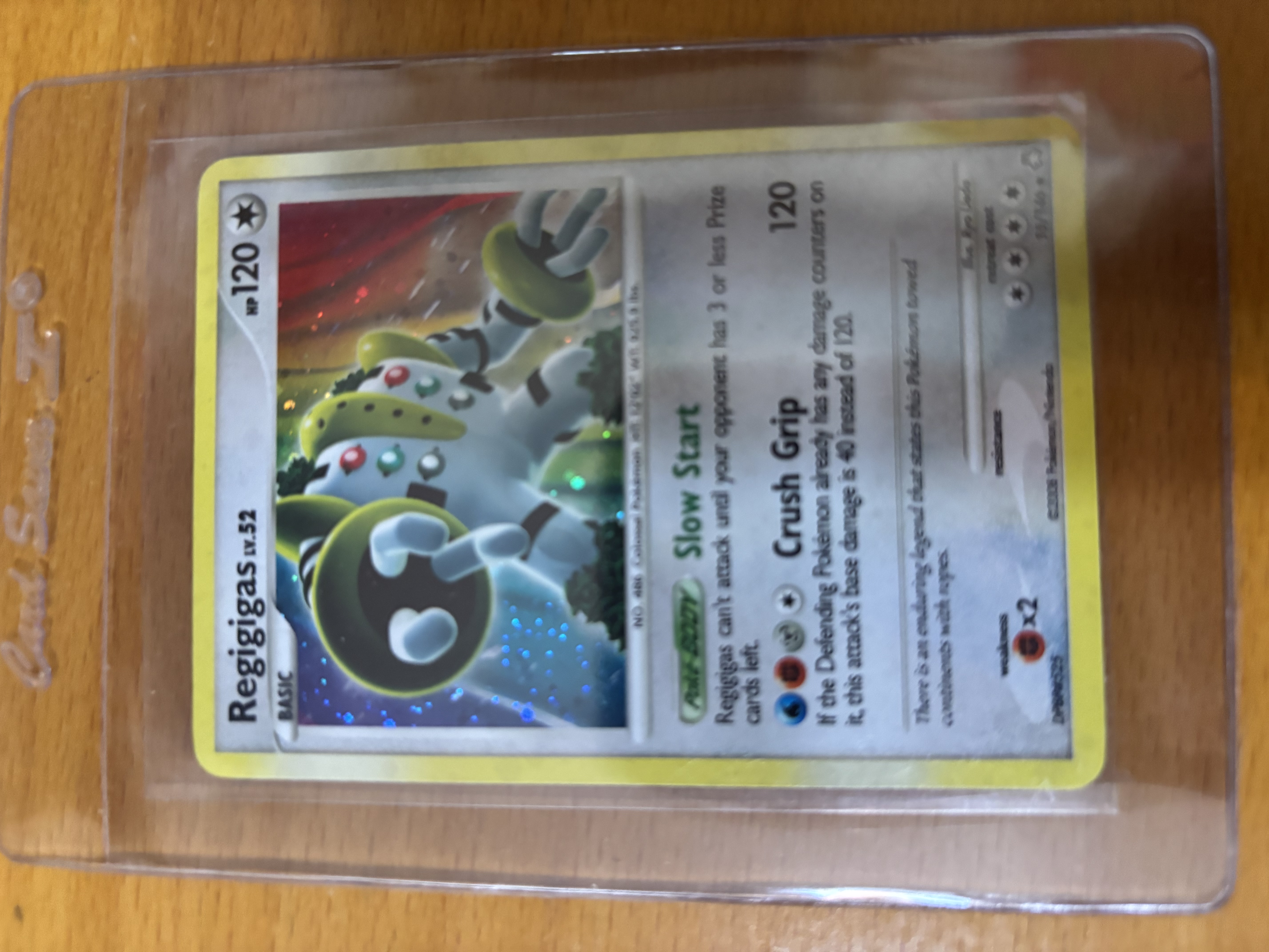 Regigigas Pokémon Trading Card