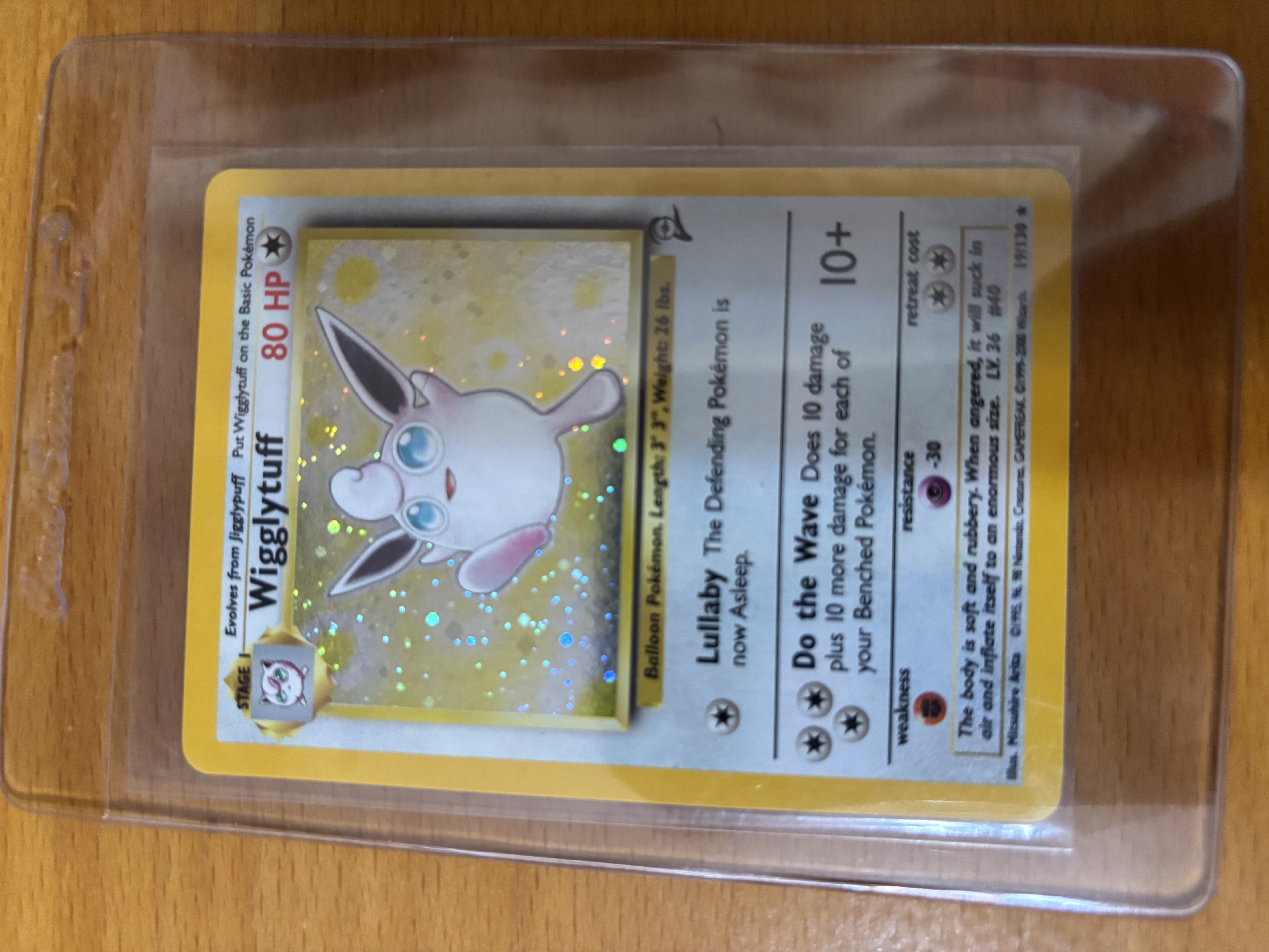 Wigglytuff Pokémon Trading Card