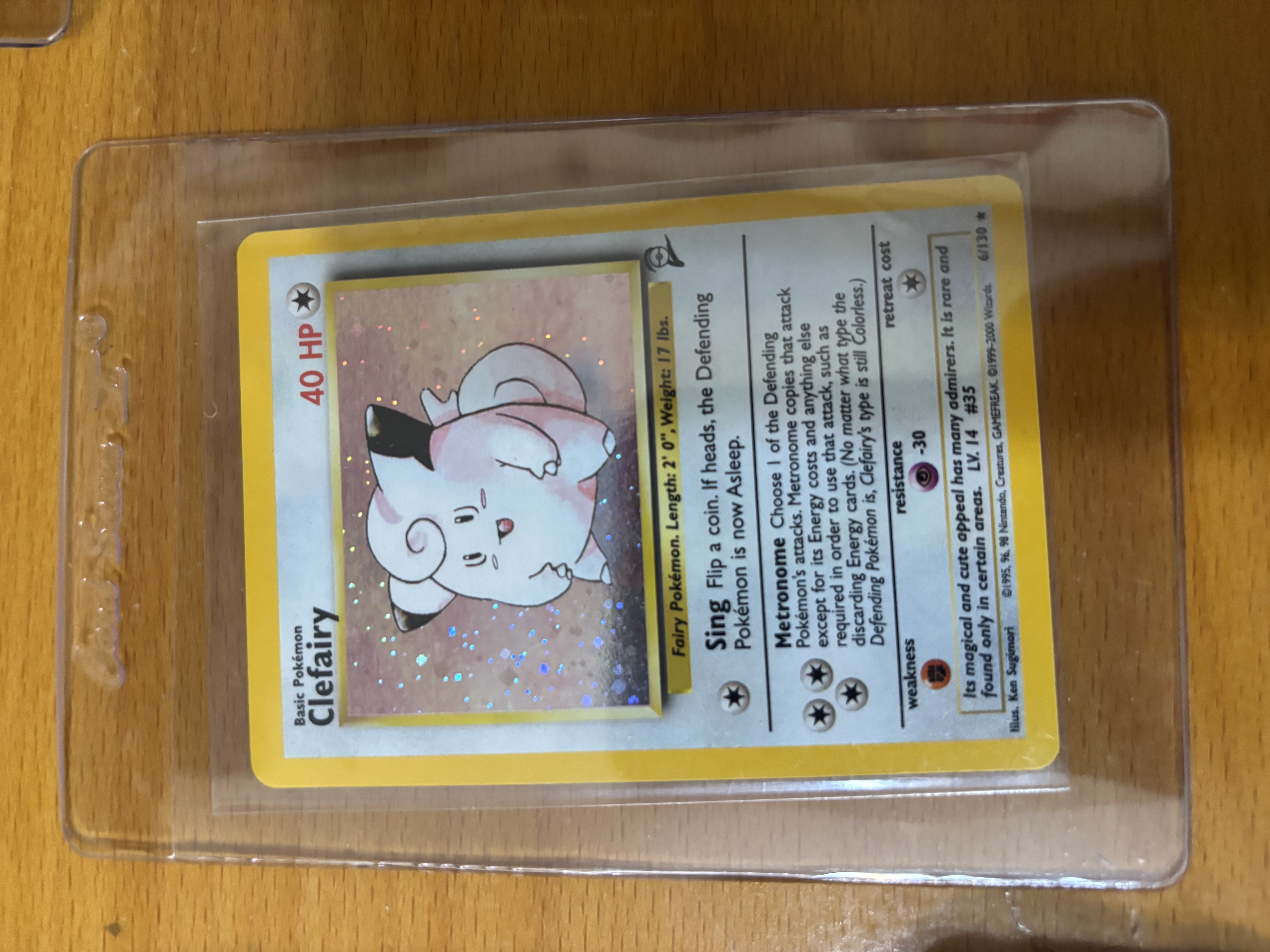 Clefairy Pokémon Card