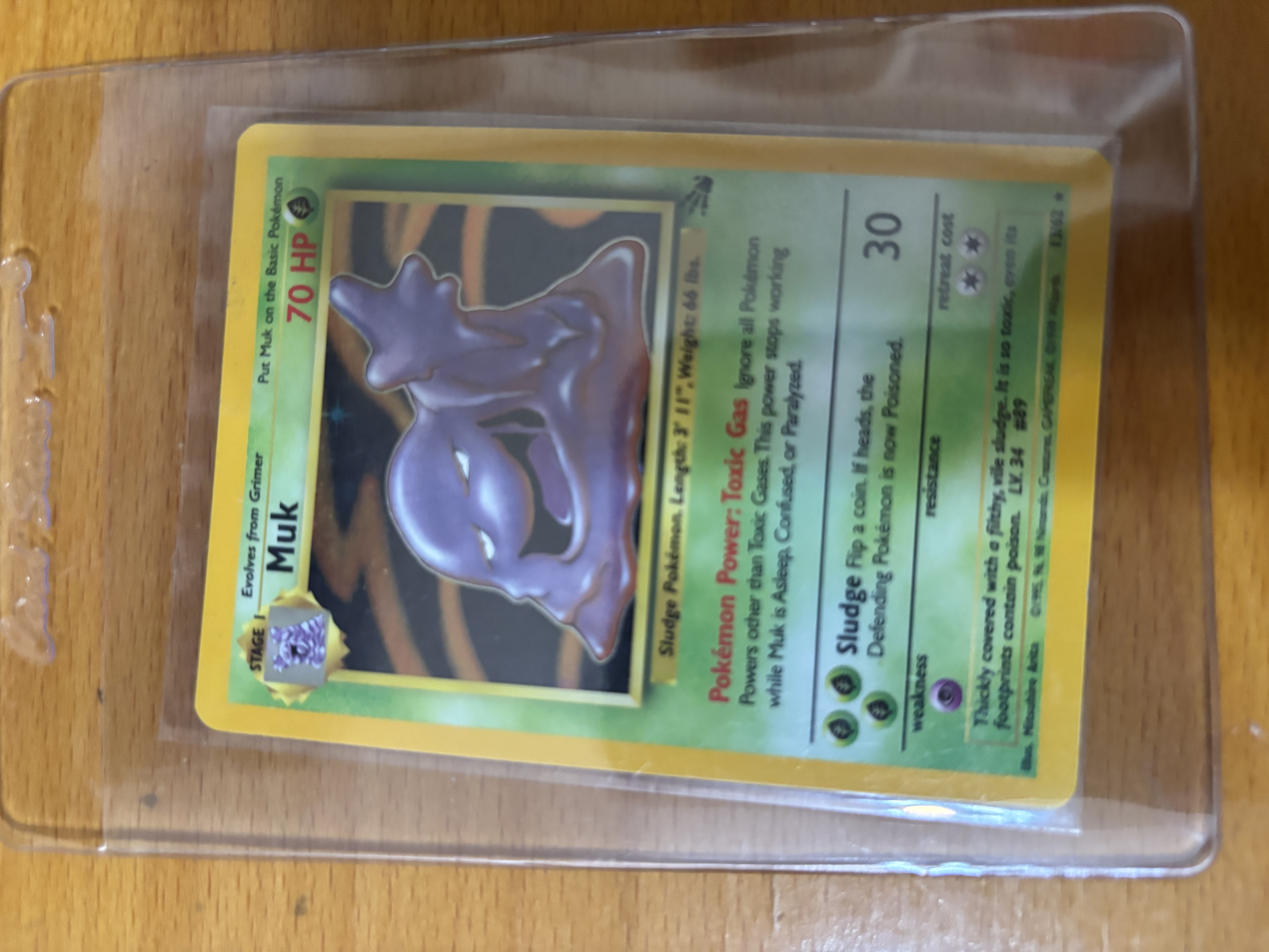 Muk Pokémon Trading Card