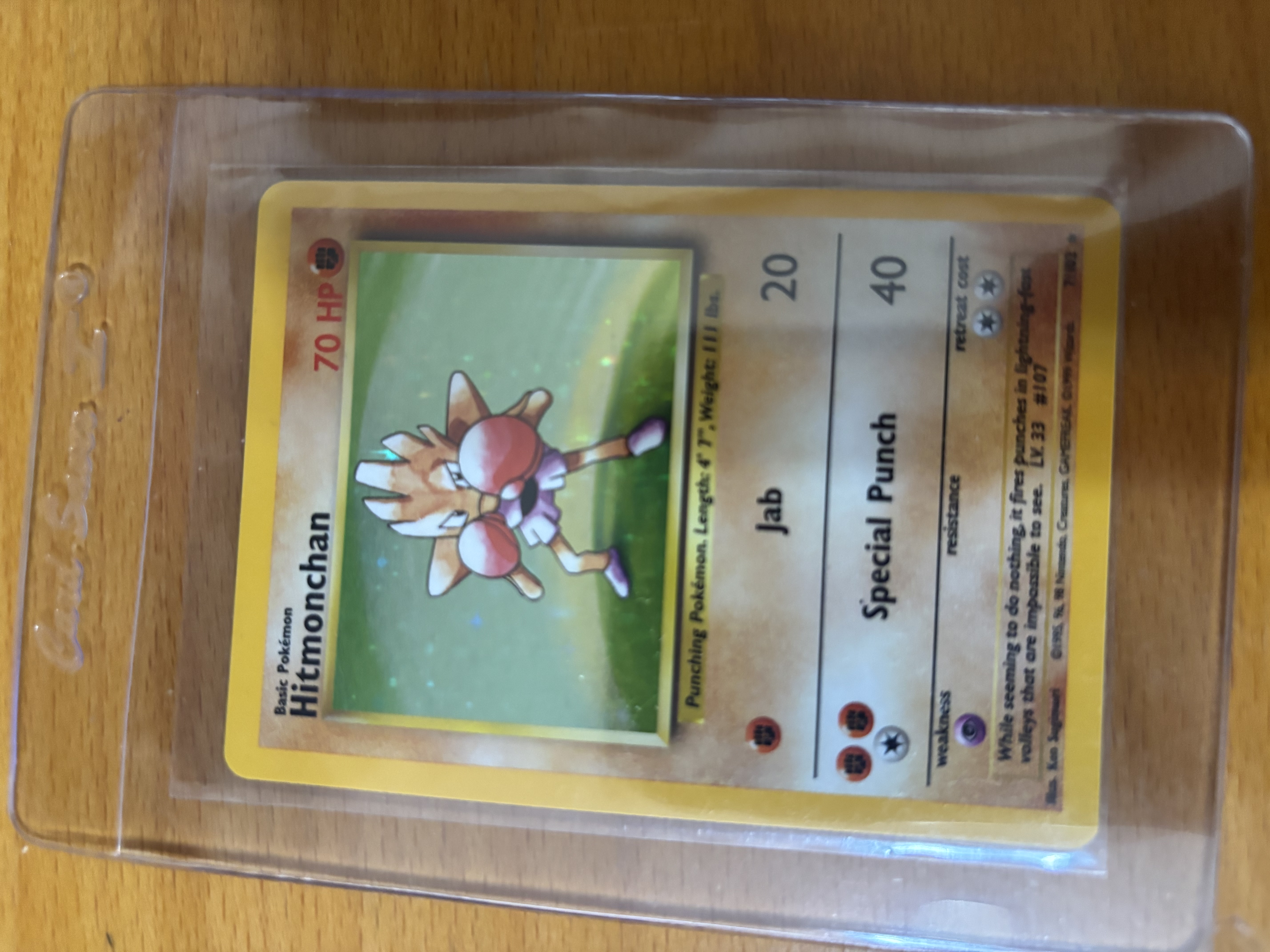 Hitmonchan Pokémon Card
