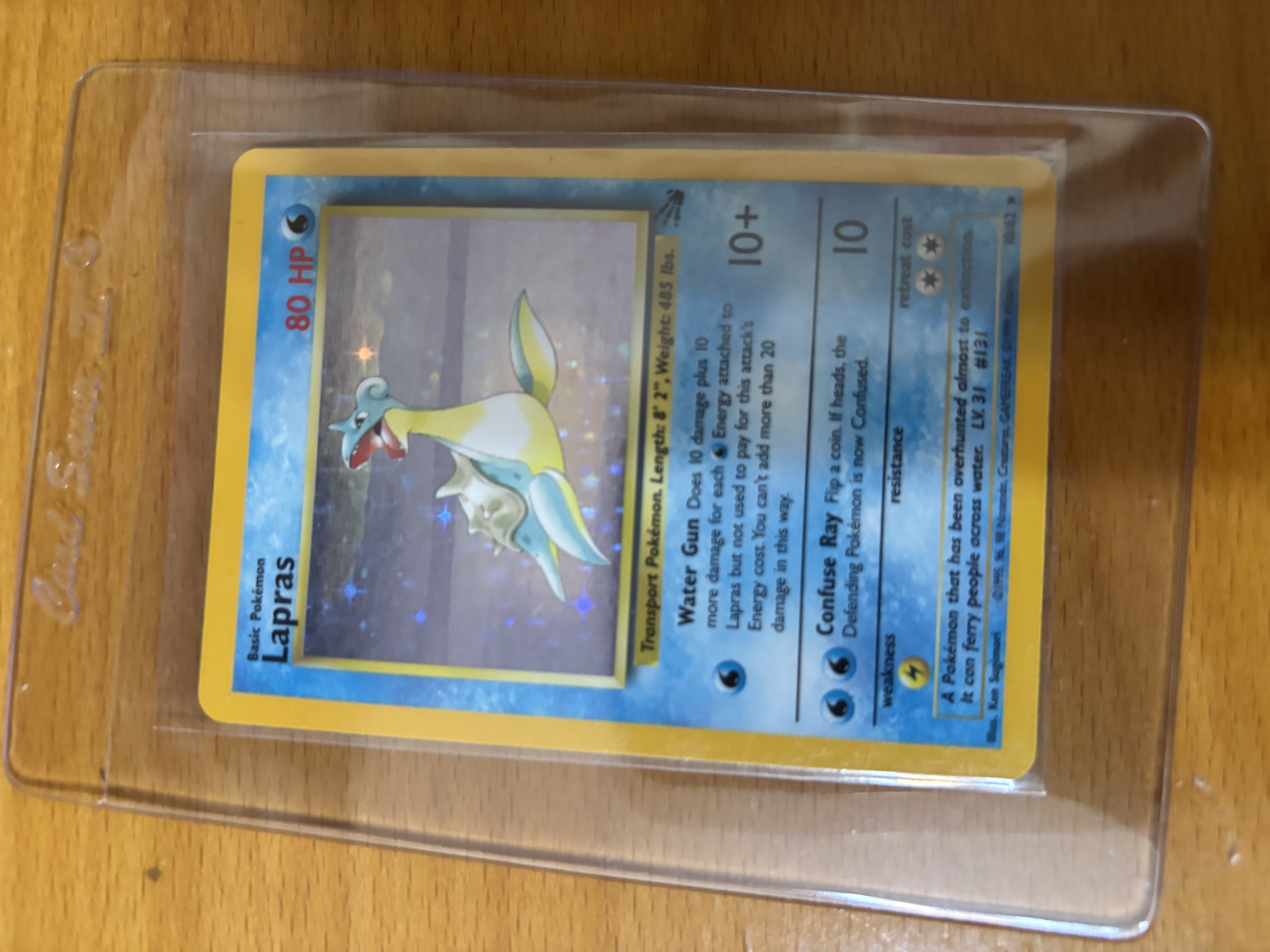 Lapras Pokémon Card