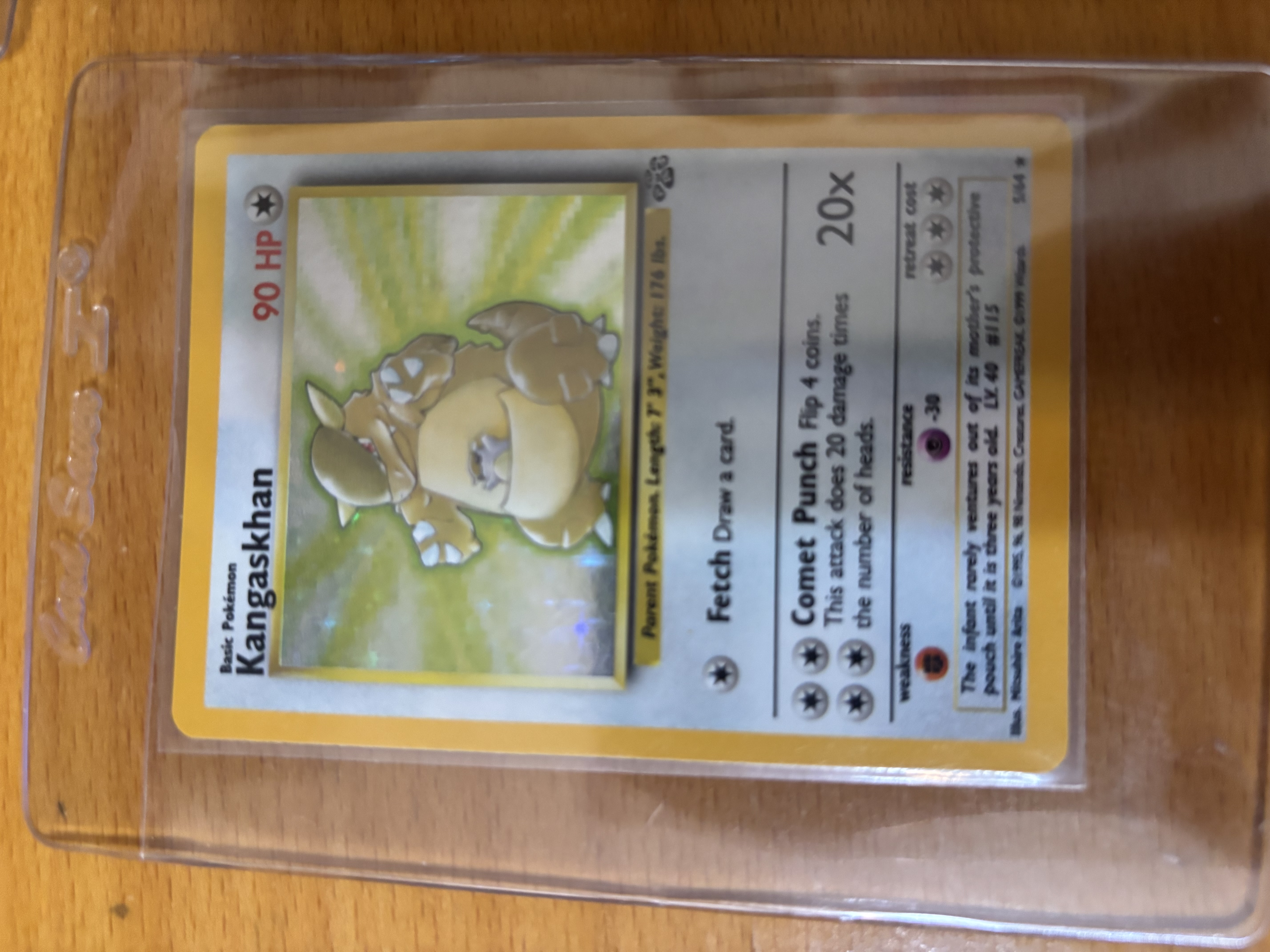 Kangaskhan Pokémon Trading Card