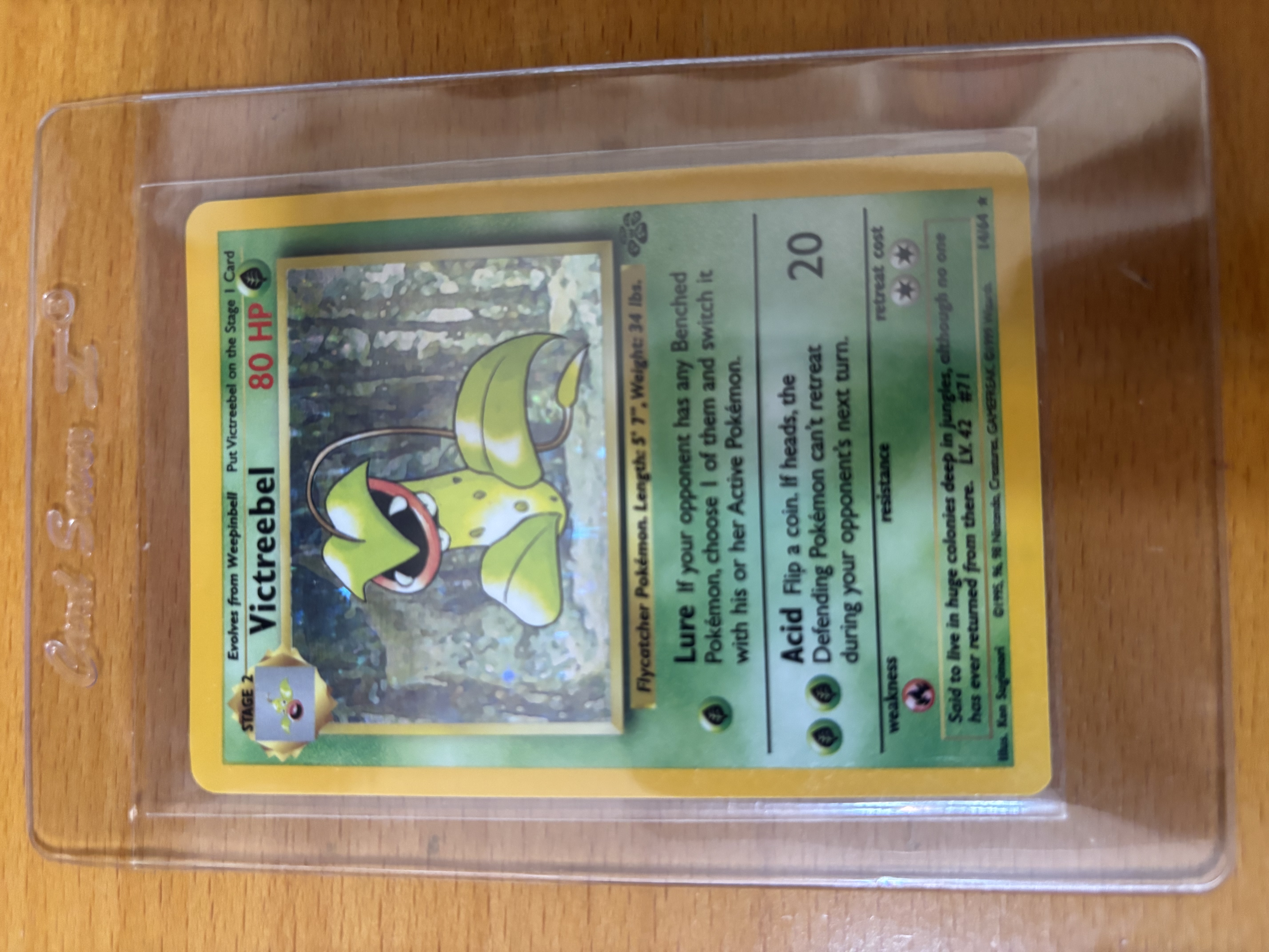 Victreebel Pokémon Card