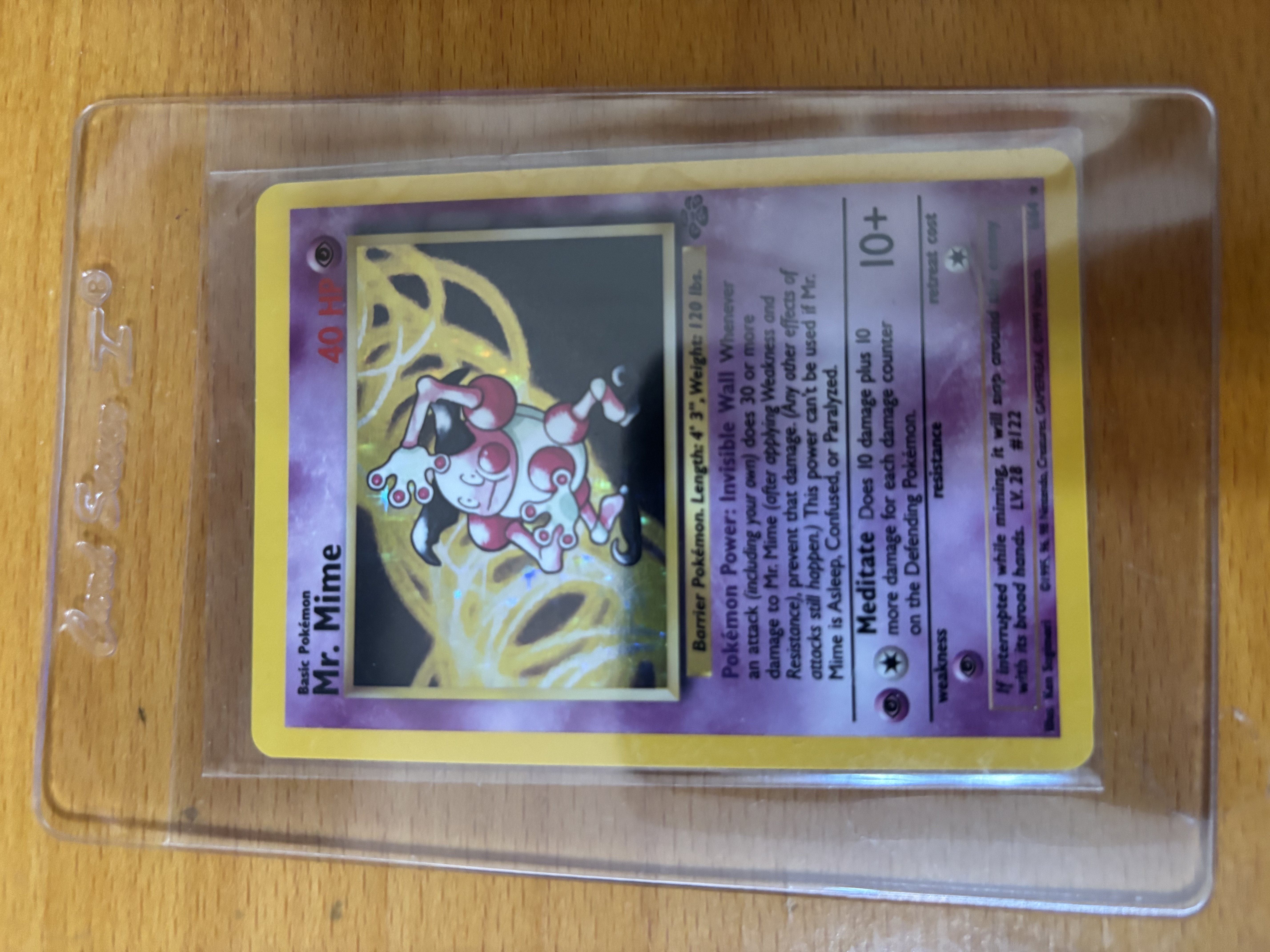 Mr. Mime Pokémon Trading Card