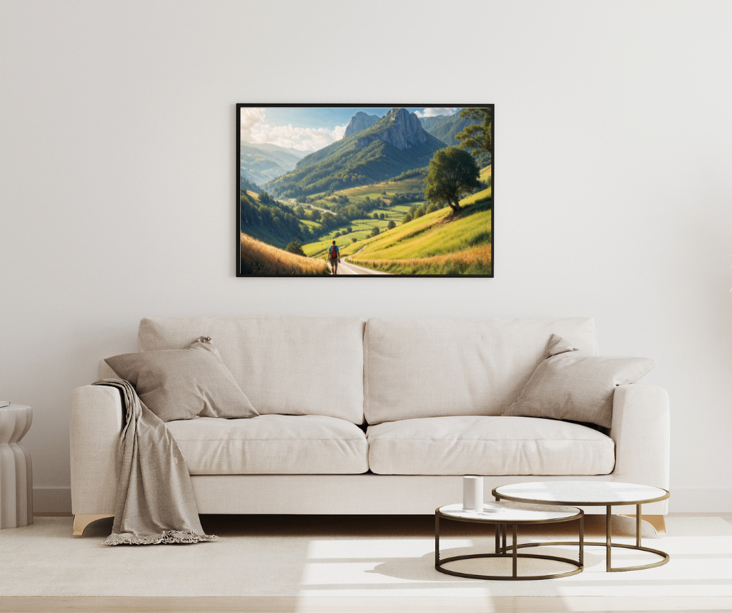Concept Art A – Dreamy Spain Travel Decor "Camino" Collection