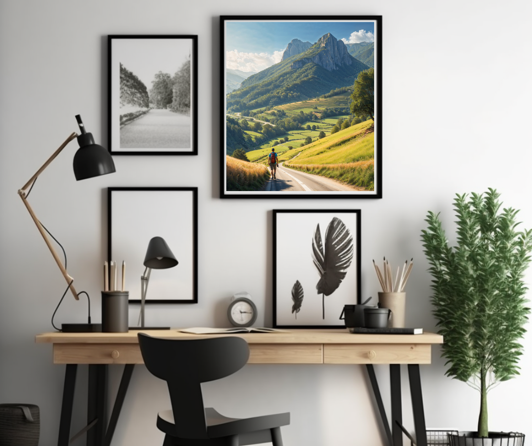 Concept Art A – Dreamy Spain Travel Decor "Camino" Collection