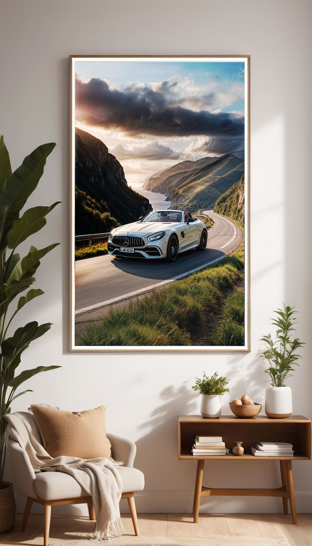 Concept Art - Dreamy Spain Landscape - Mercedes