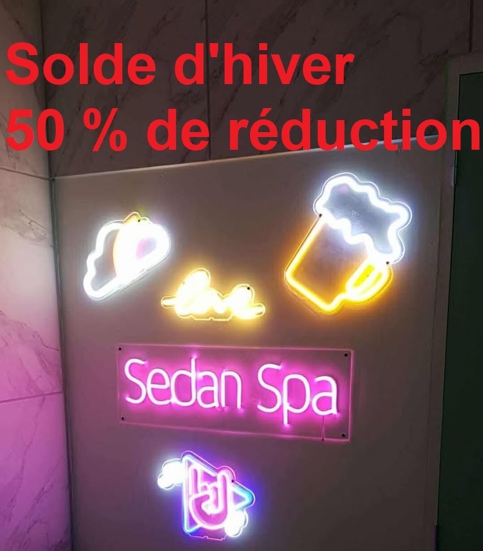 Solde 50 % Forfait 2h/2p Espace privatisé