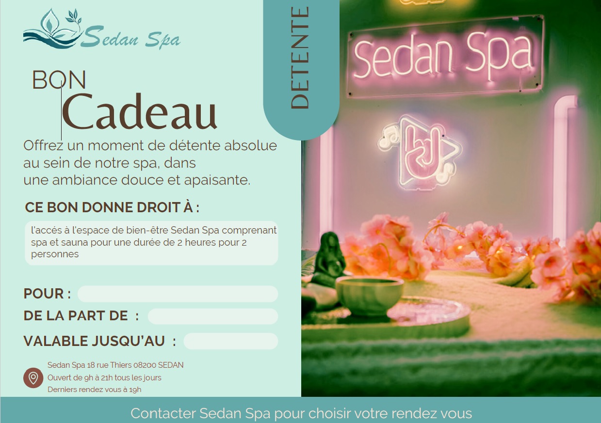 Carte Cadeau : 2 Accès à l'espace de bien-être pour 2 personnes 2 heures