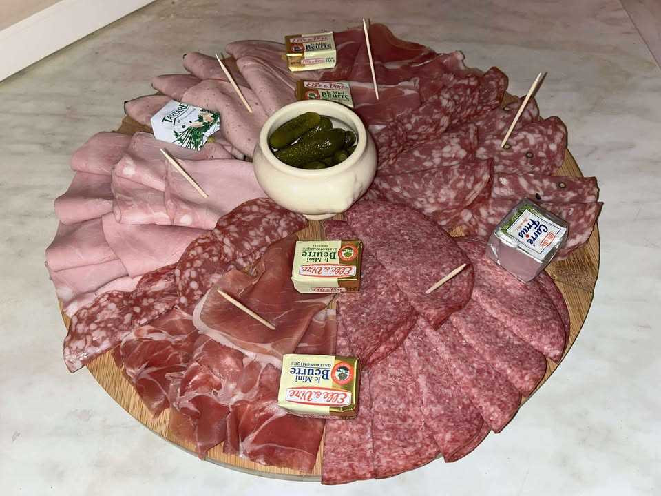Le Plateau de Charcuterie pour 2 personnes