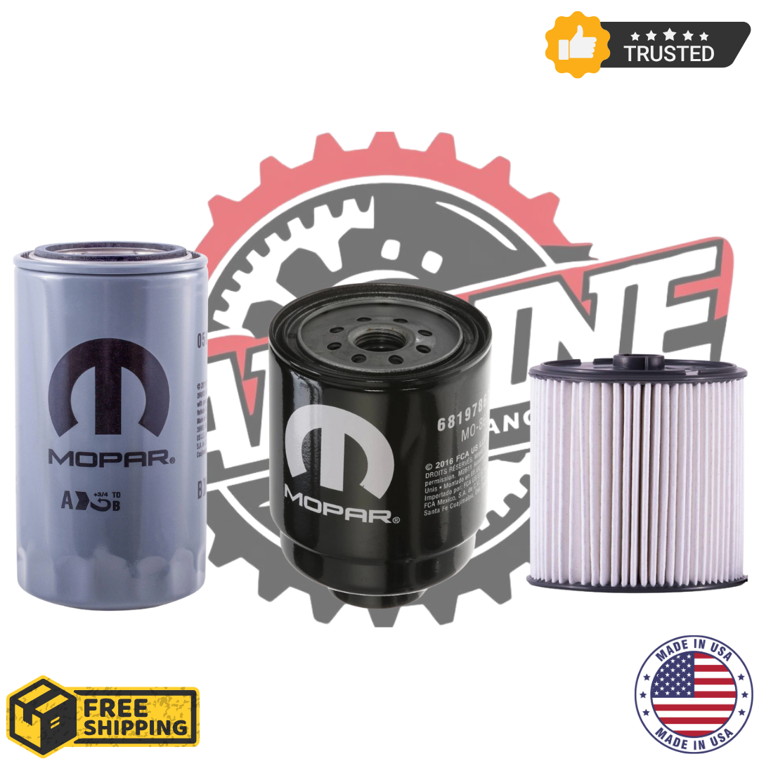 MOPAR 2013-2018 DODGE RAM 2500-5500 6.7L CUMMINS OIL FUEL FILTER KIT OEM