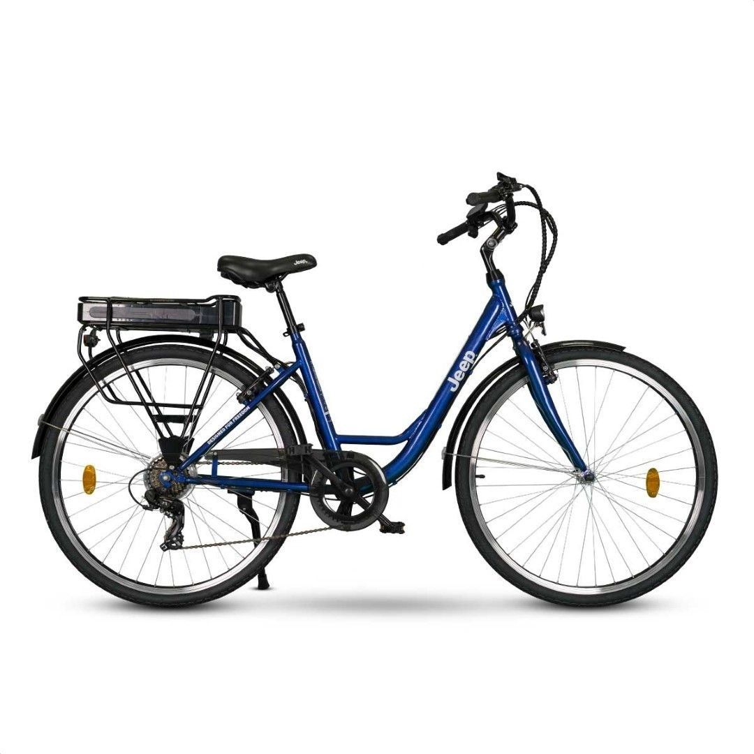 Bici Elettrica Jeep City 28" - E-Bike Urbana per Città con Batteria Lunga Durata