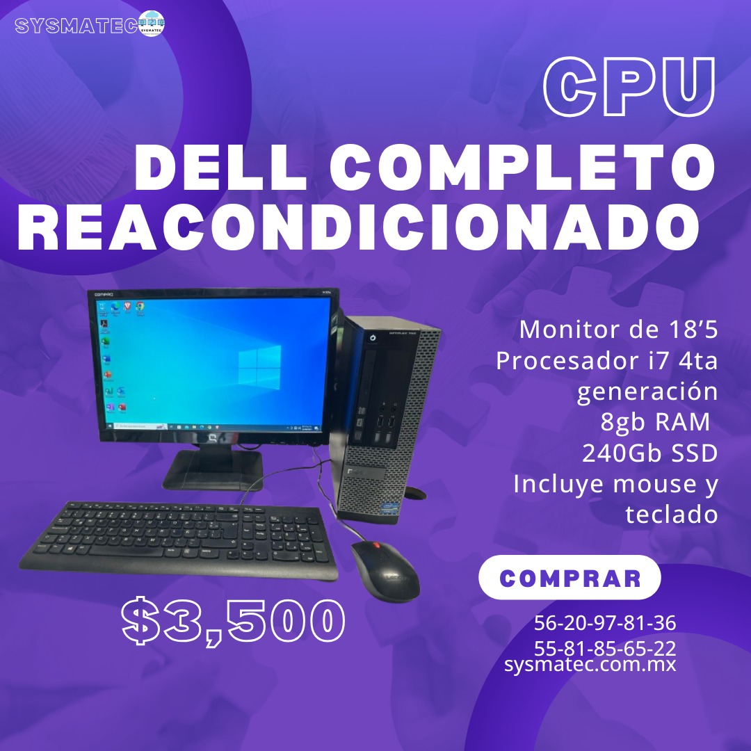 Dell completo reacondicionado