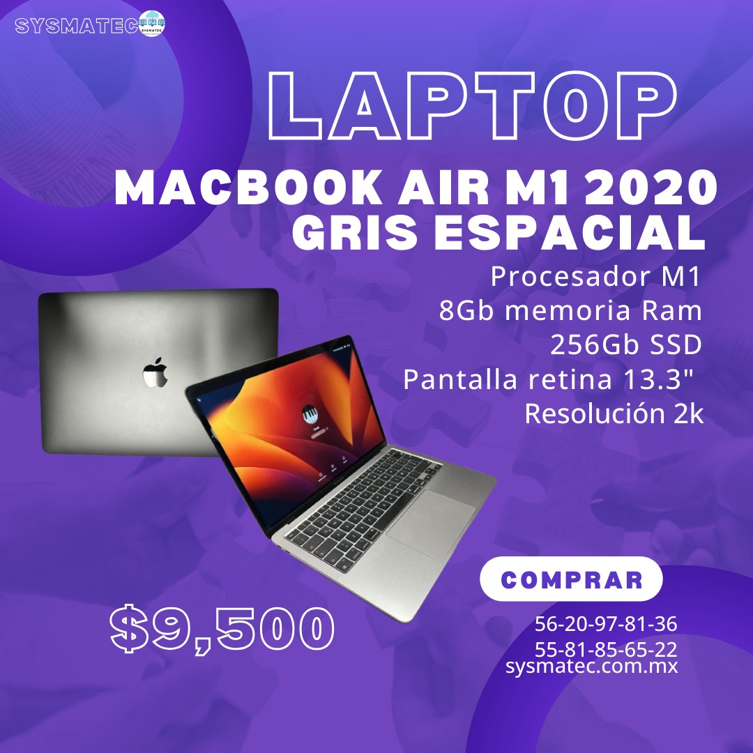 MacBook Air M1 2020 Gris Espacial