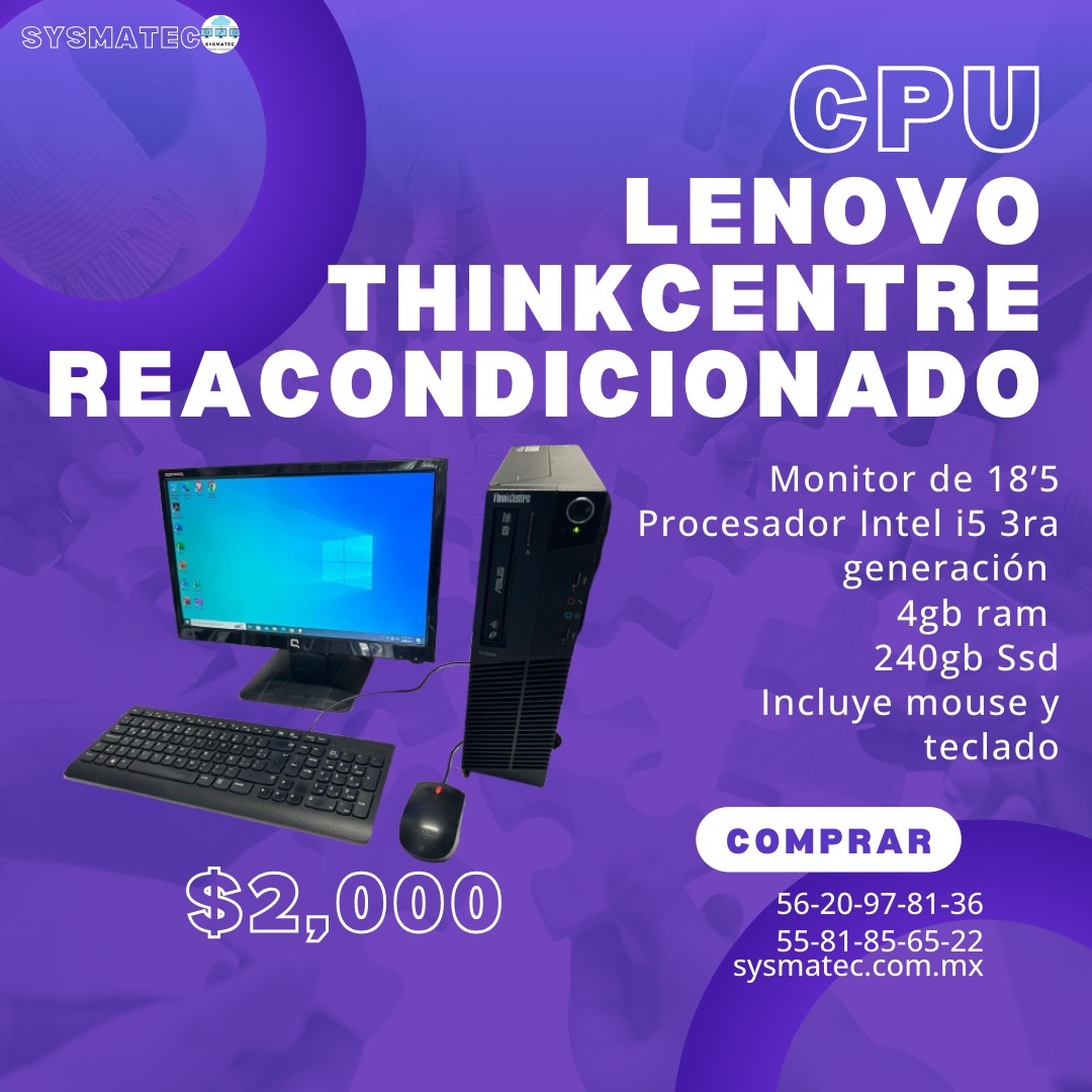 Lenovo ThinkCentre reacondicionado