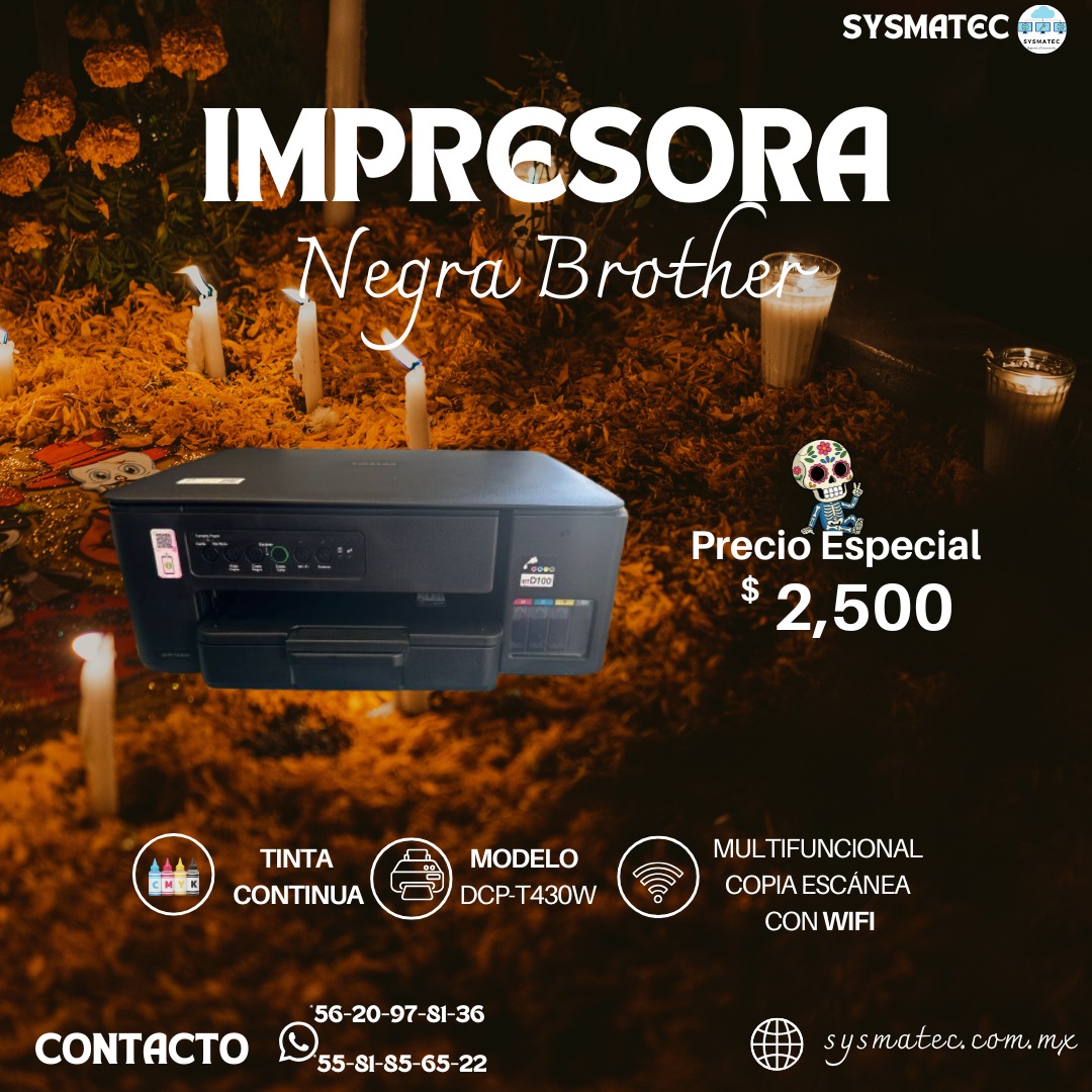 Impresora Negra Brother