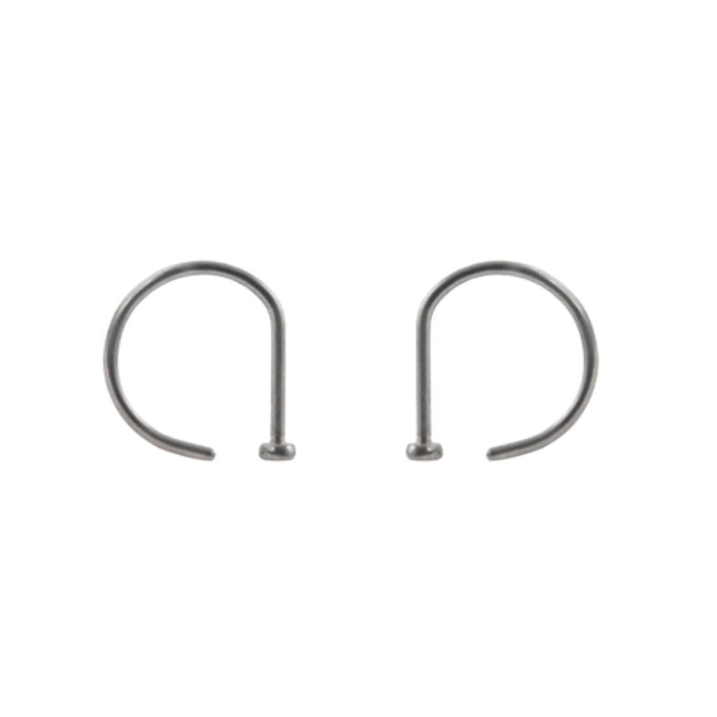 NOSTRIL ARGOLA AÇO OPEN D - 8MM