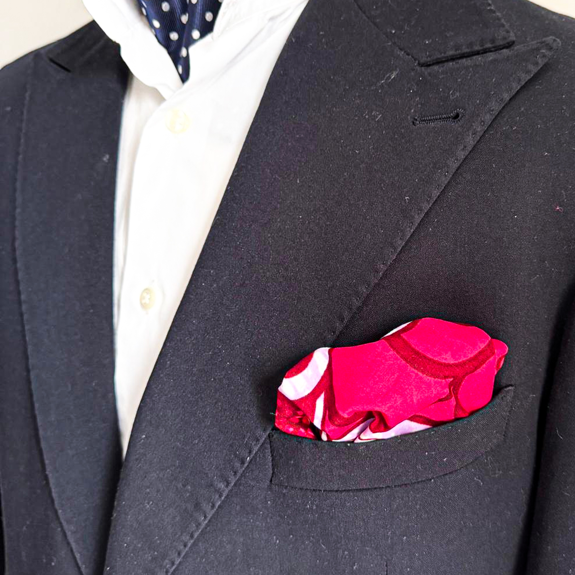 Pochette coton en Super Wax – L’élégance qui ose la couleur