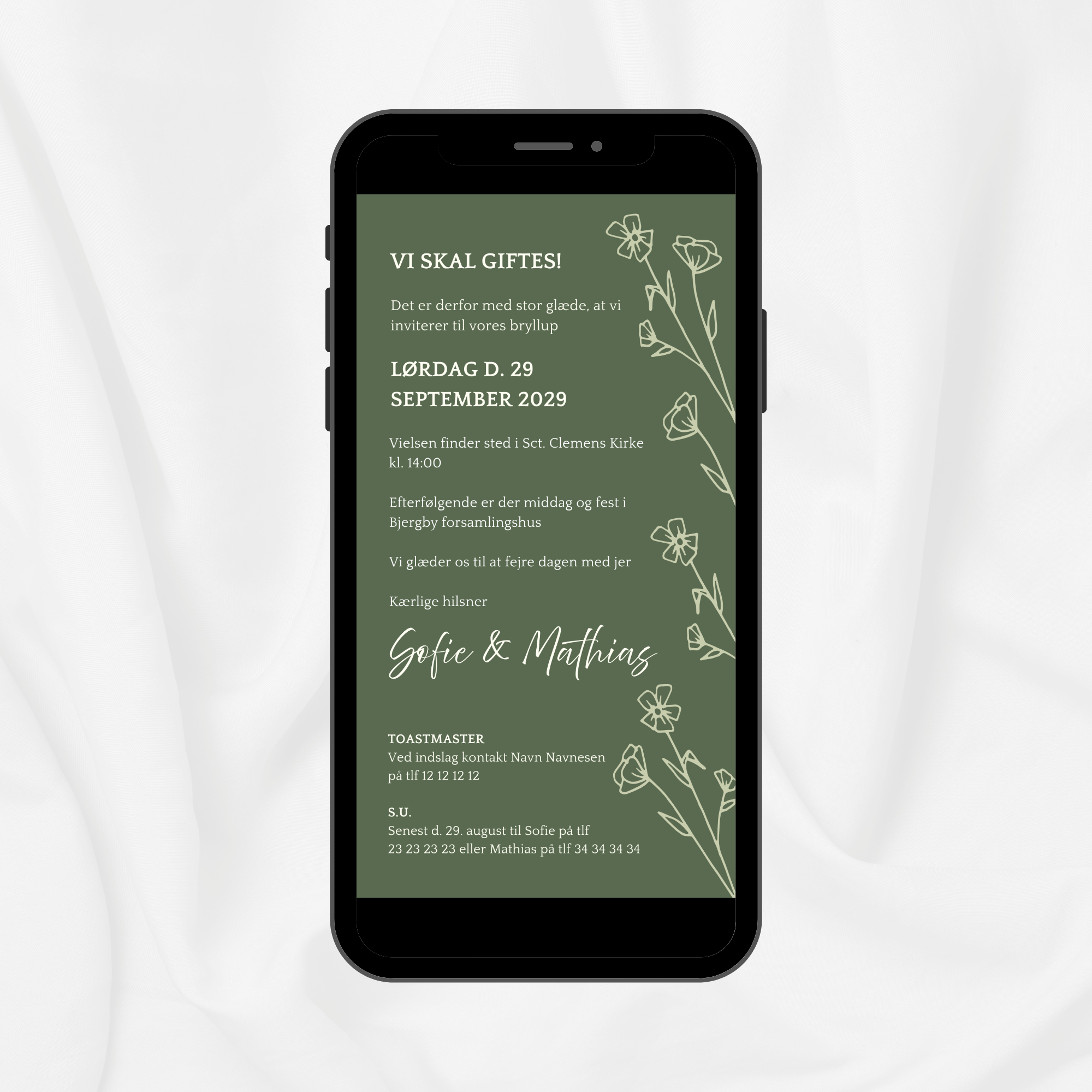 Nellike (mørkegrøn)