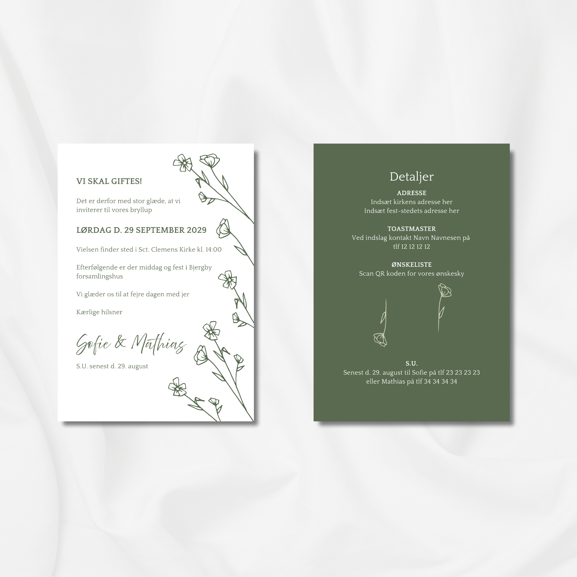 Nellike pakke (mørkegrøn)