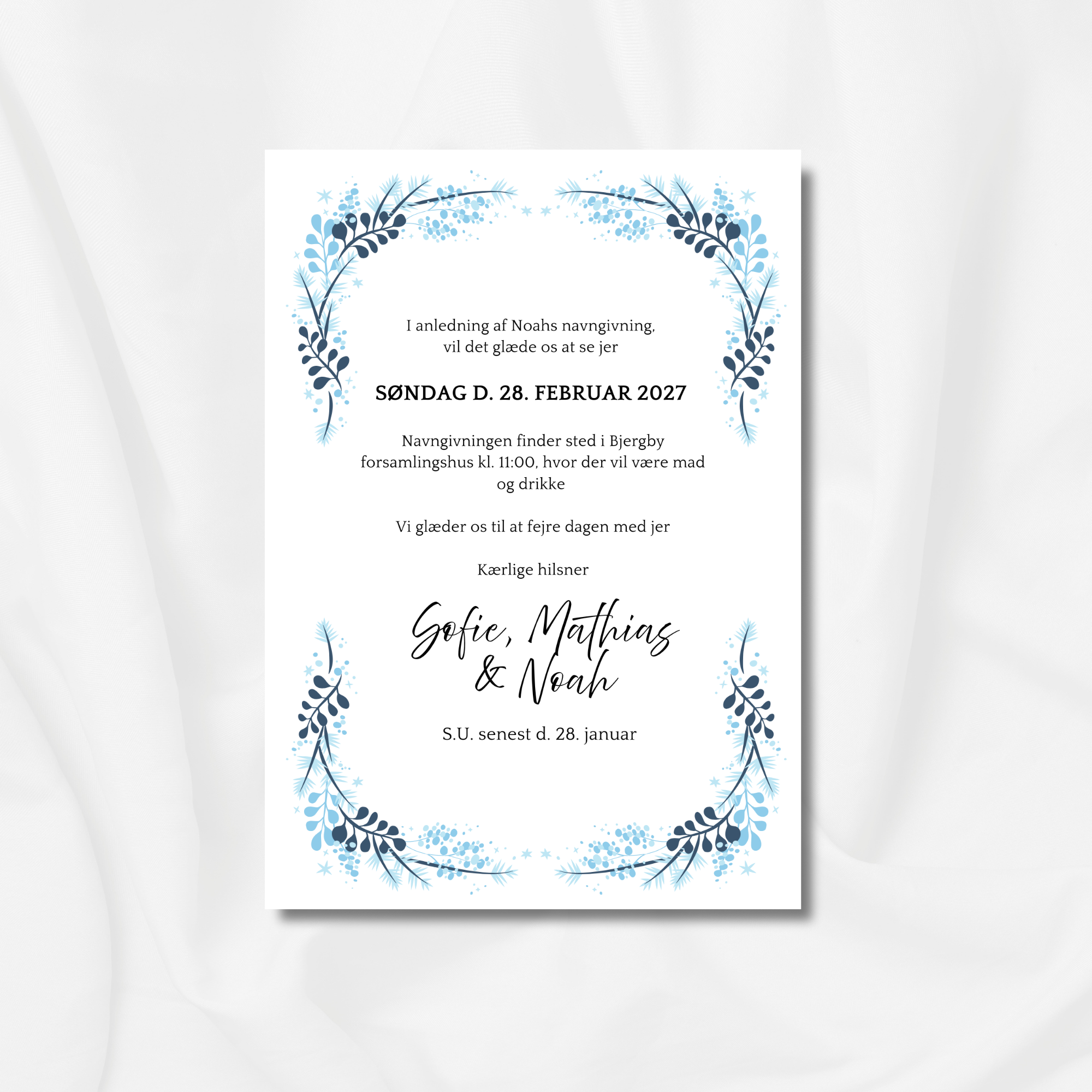 Vinter - Pakke - Navngivning