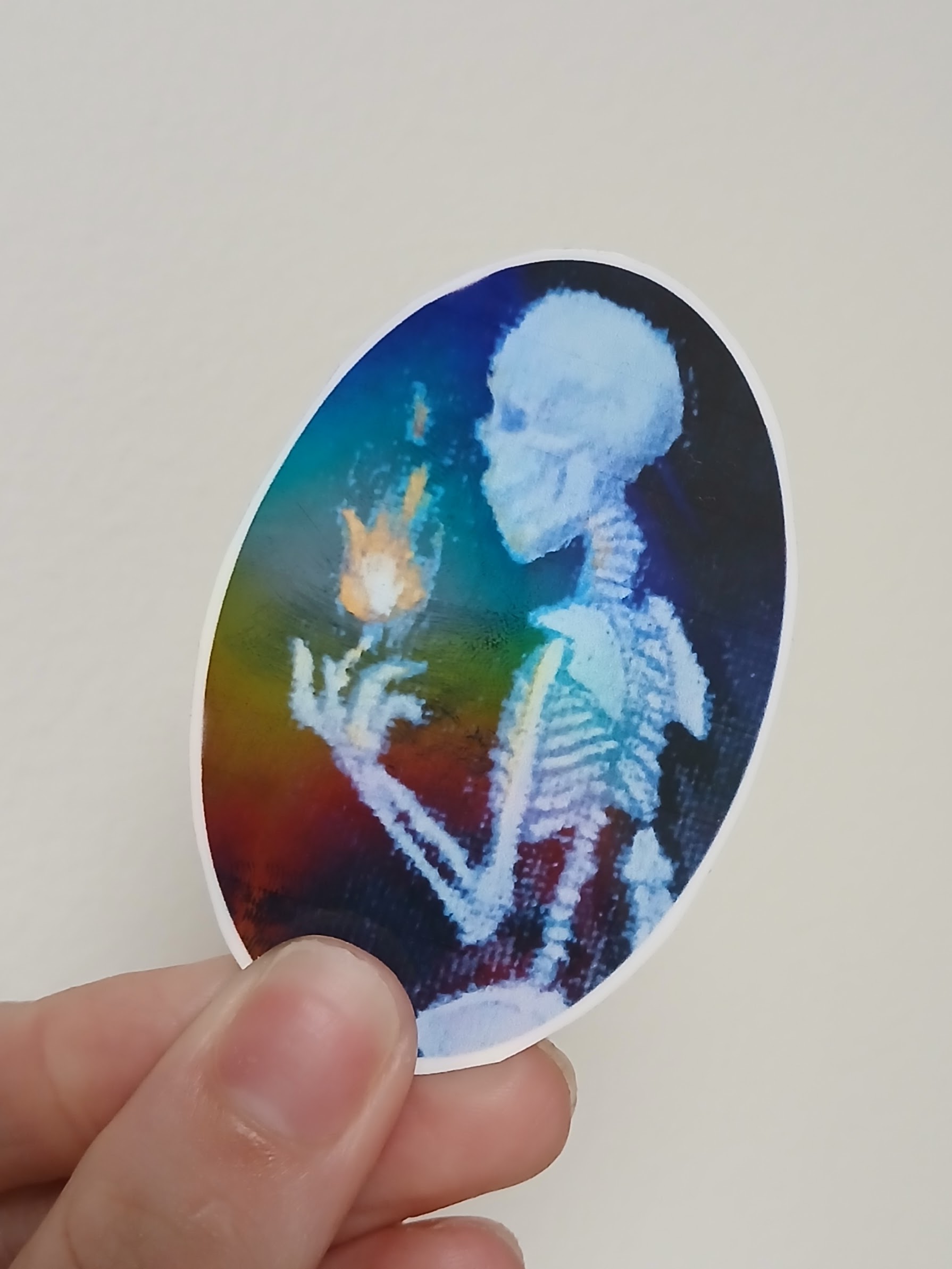Holographic Pyro Magnet