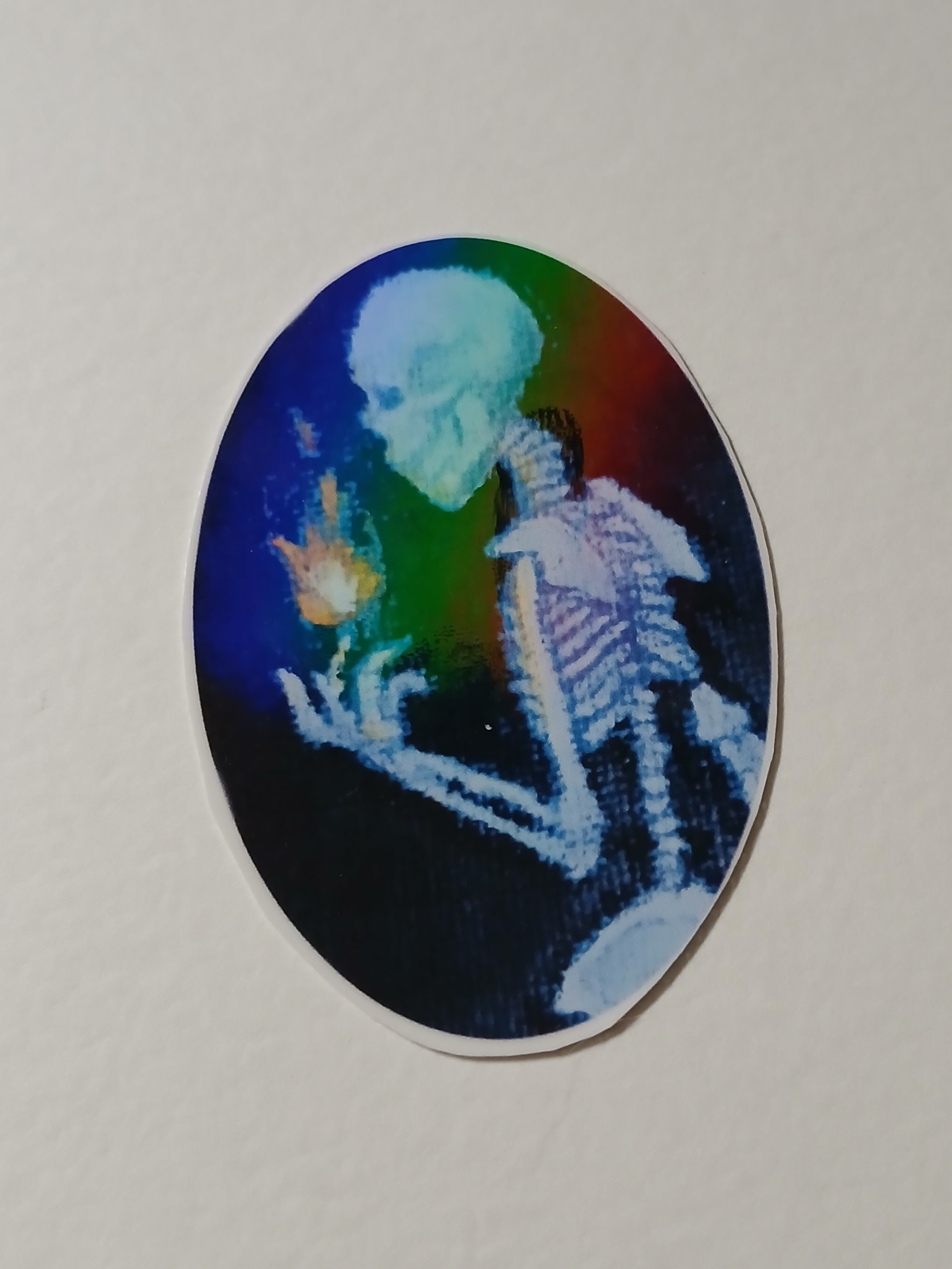 Holographic Pyro Sticker