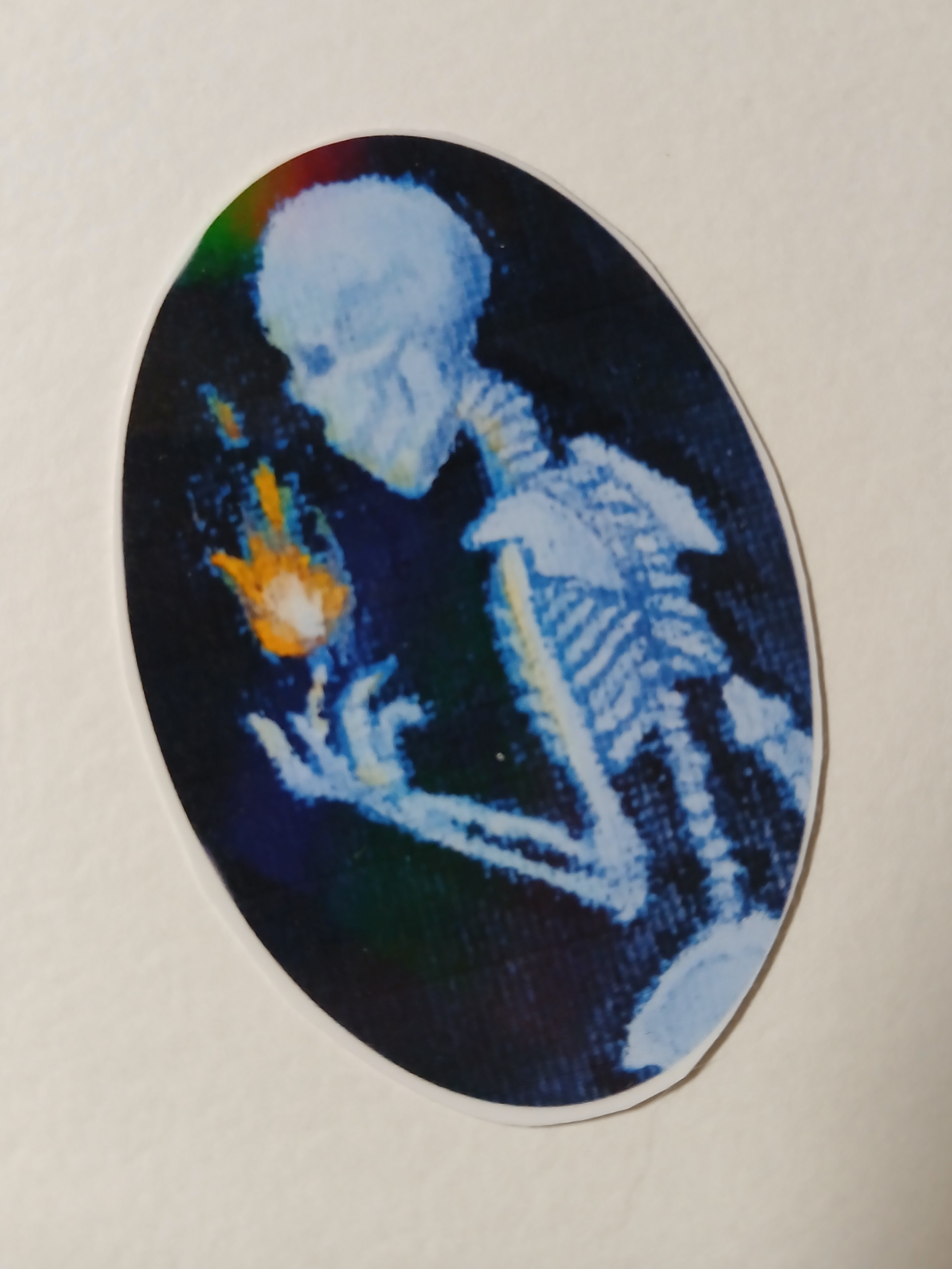 Holographic Pyro Sticker